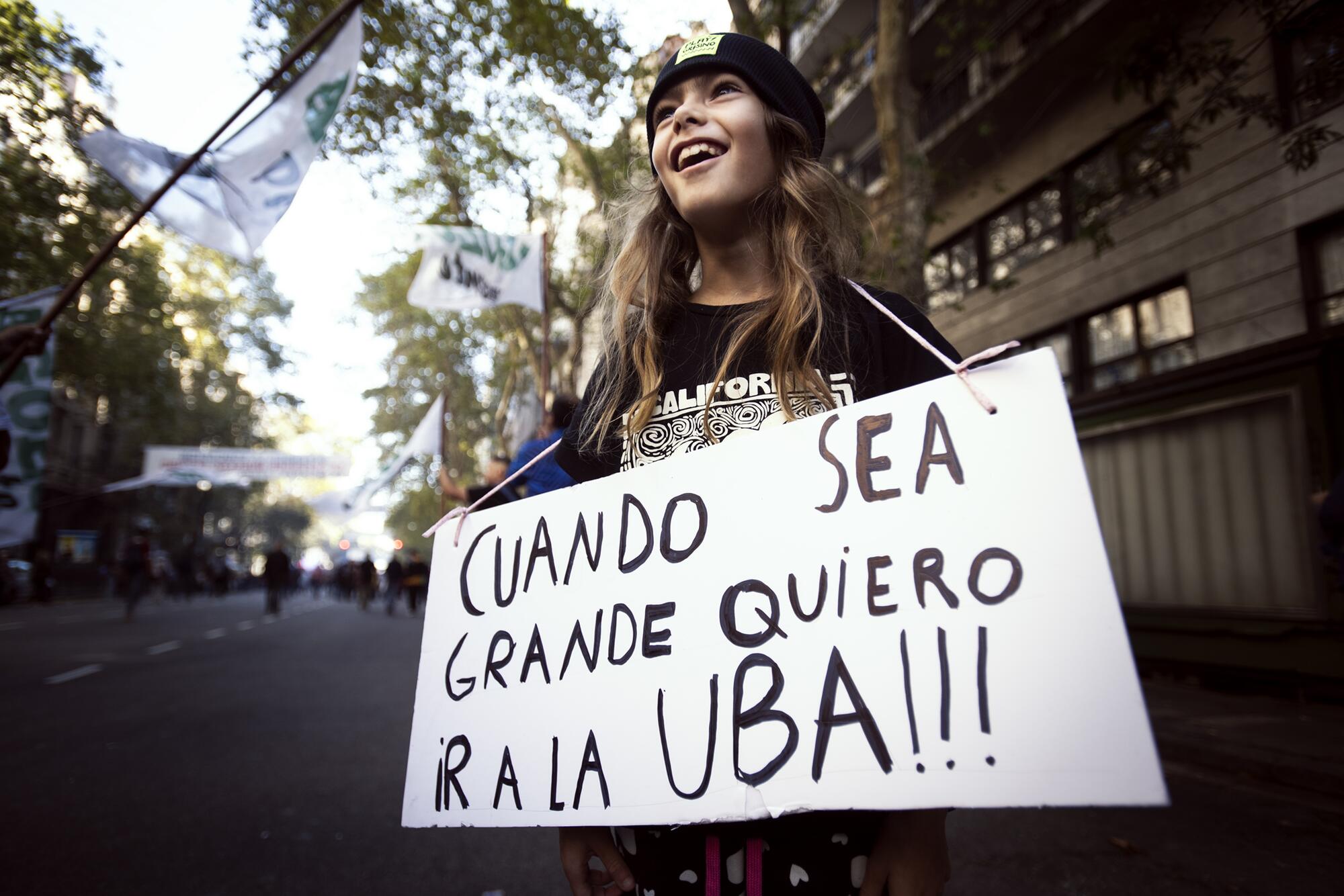 Protesta Estudiantes Argentina - 2
