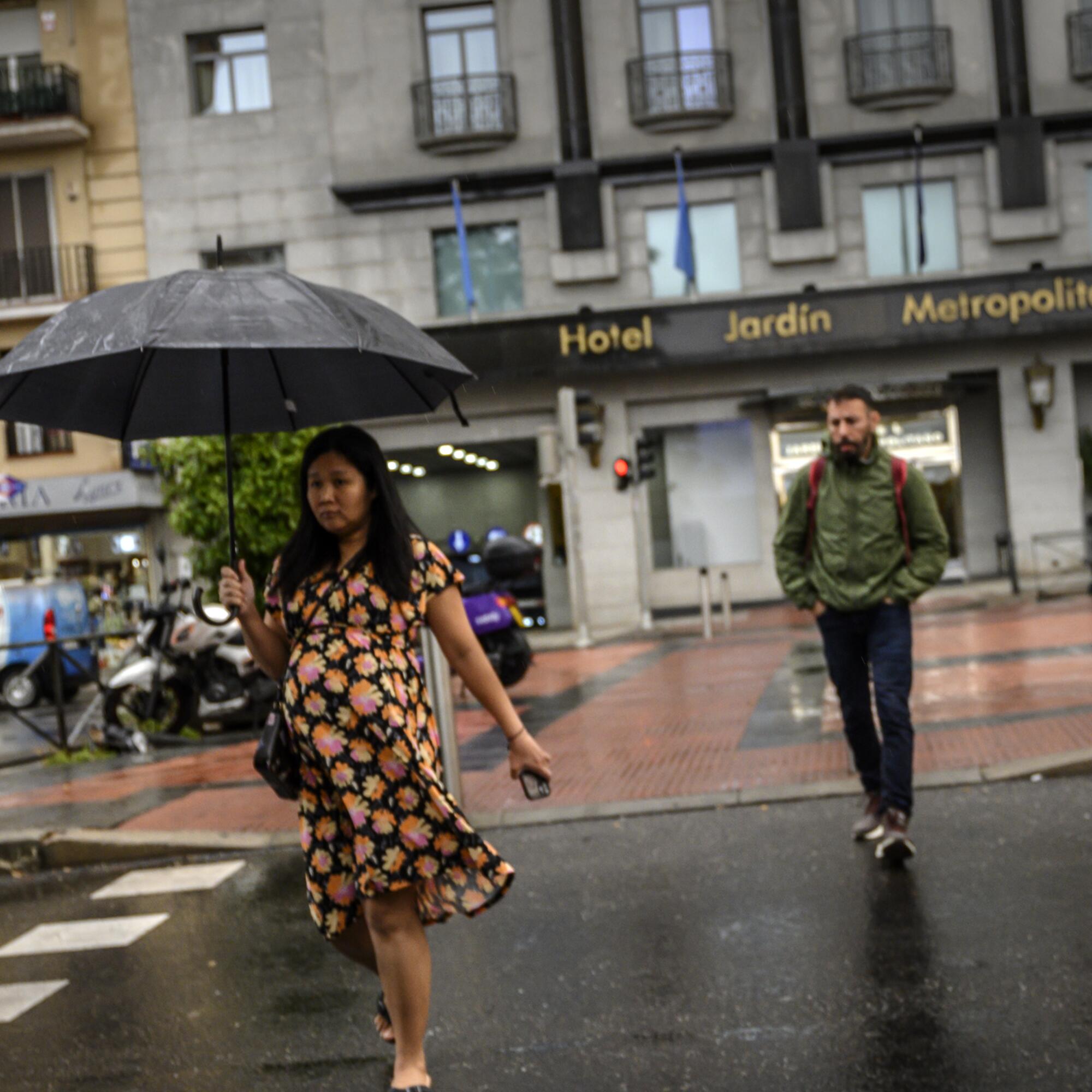 Lluvia en Madrid - 6