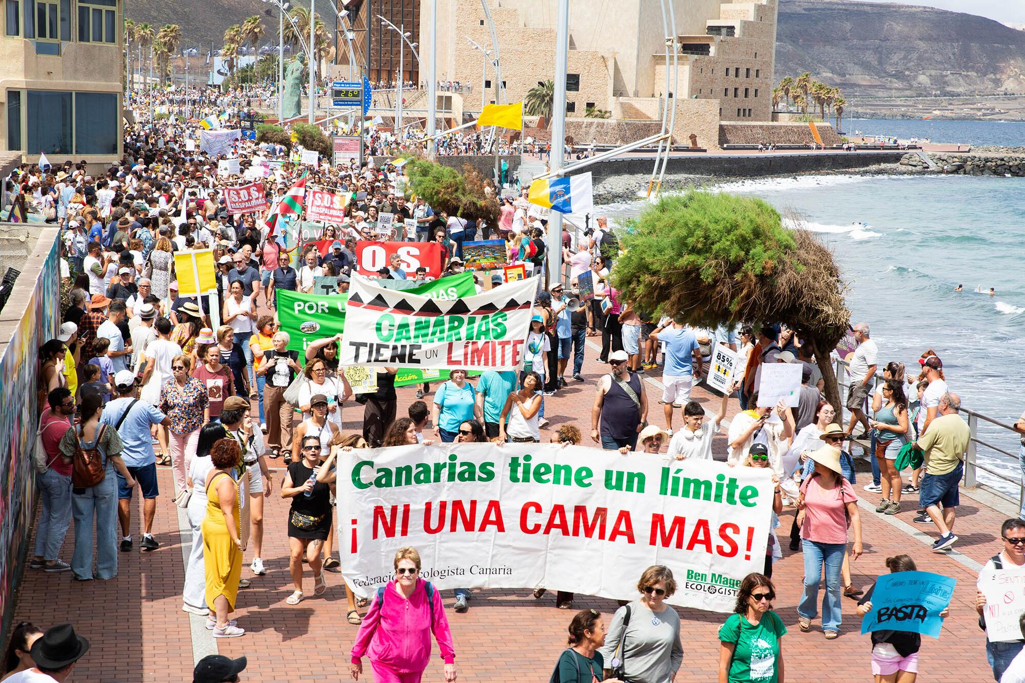 Manifestación Canarias se agota - 8