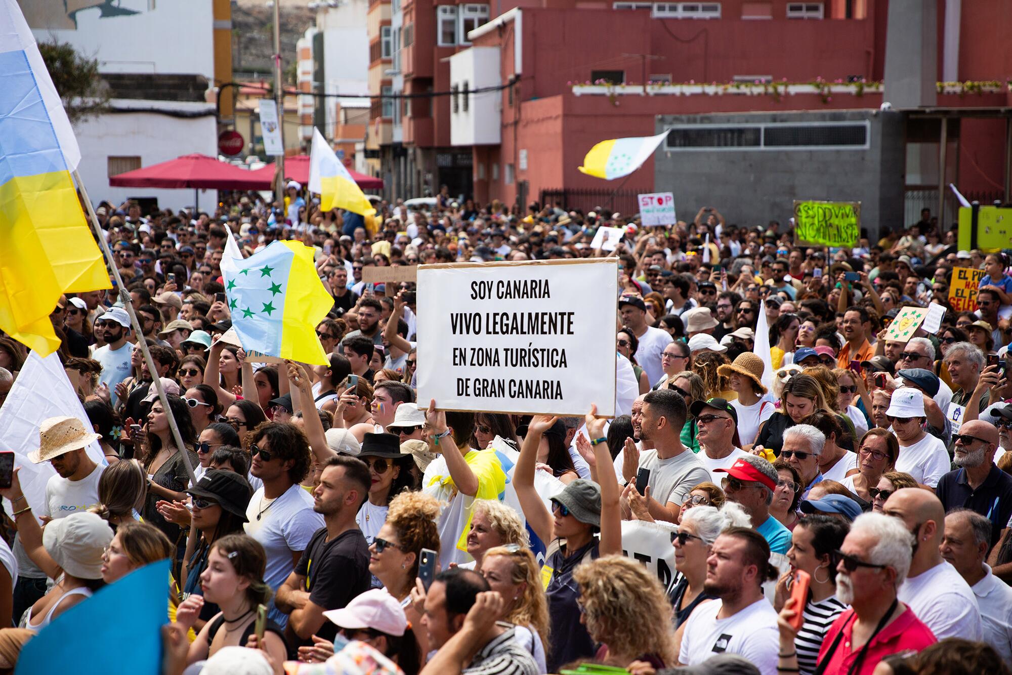 Manifestación Canarias se agota - 20