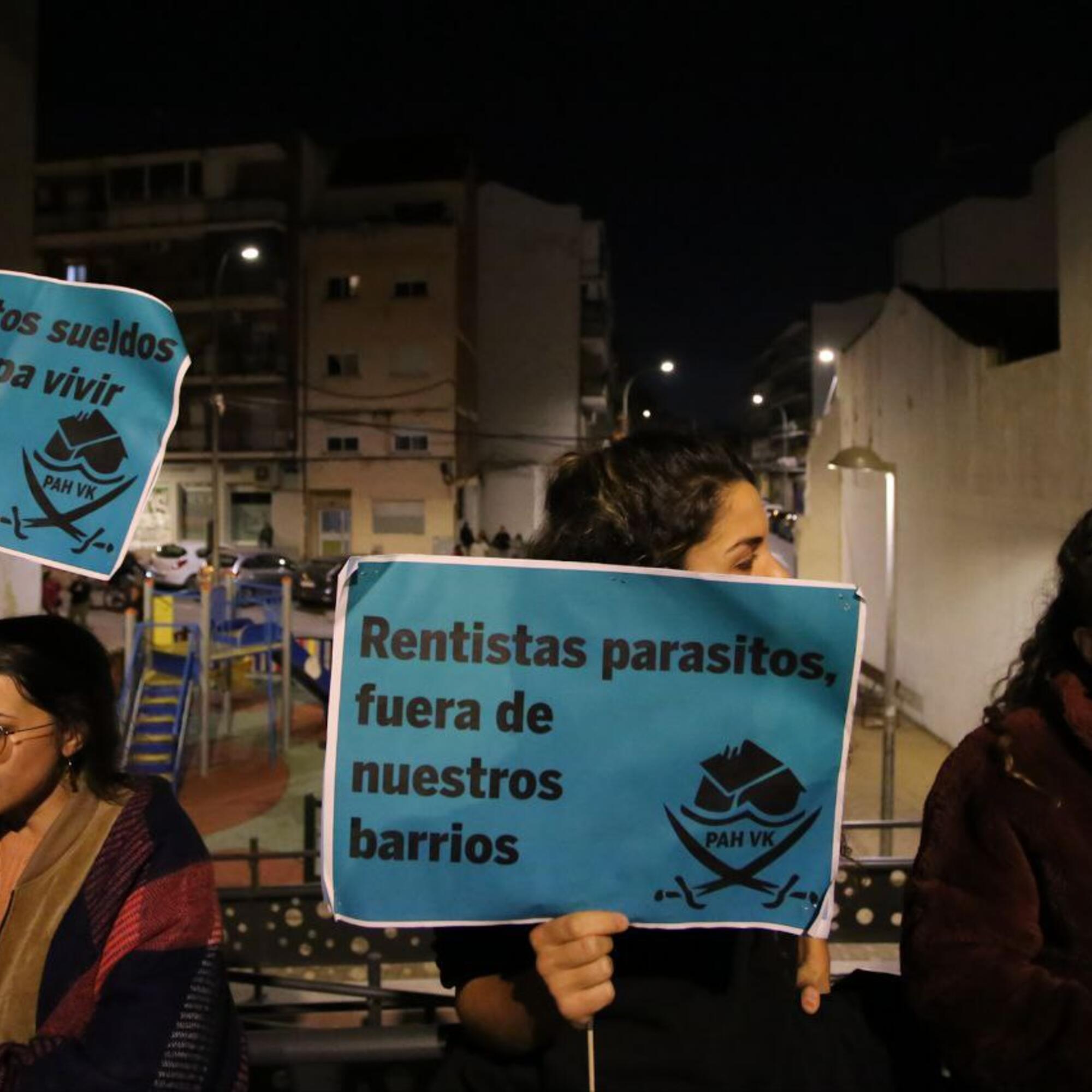 Desahucio Pilar PAH Vallecas tercer intento 3