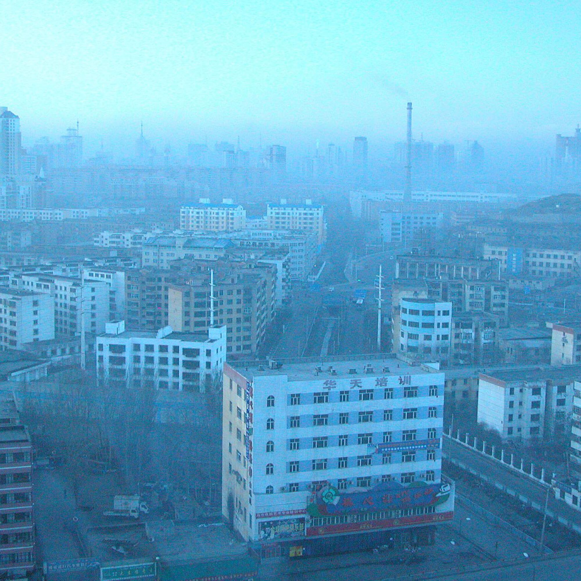 Contaminación Urumqi, Xinjiang