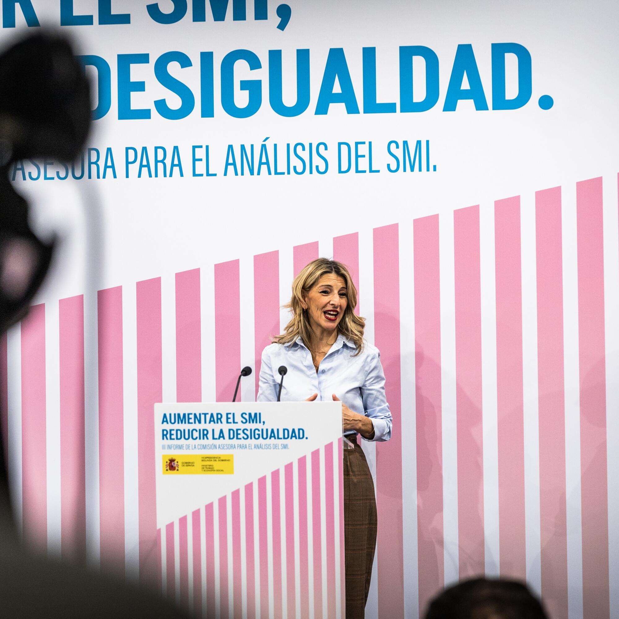 Yolanda Díaz informe SMI 2