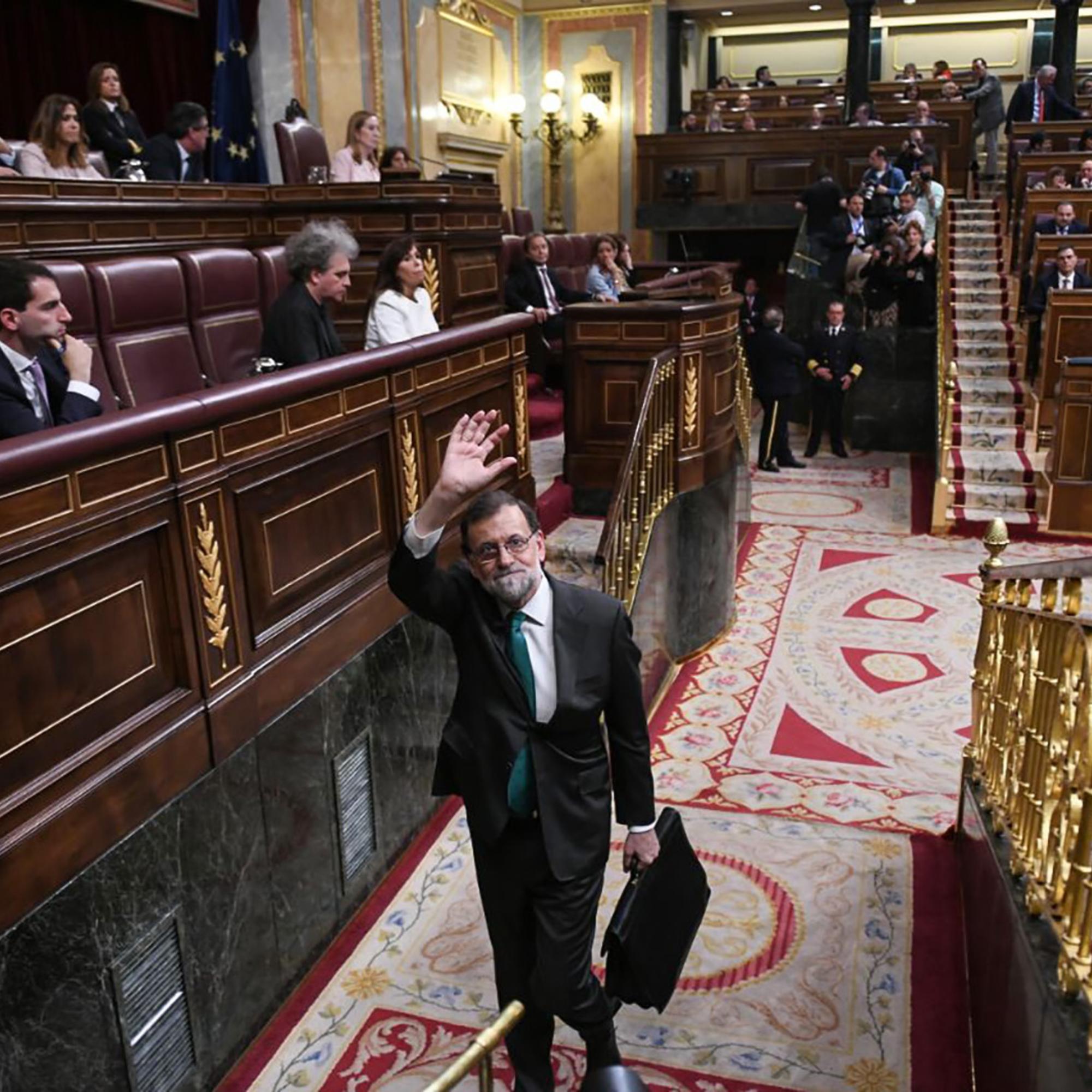 Mariano Rajoy adios