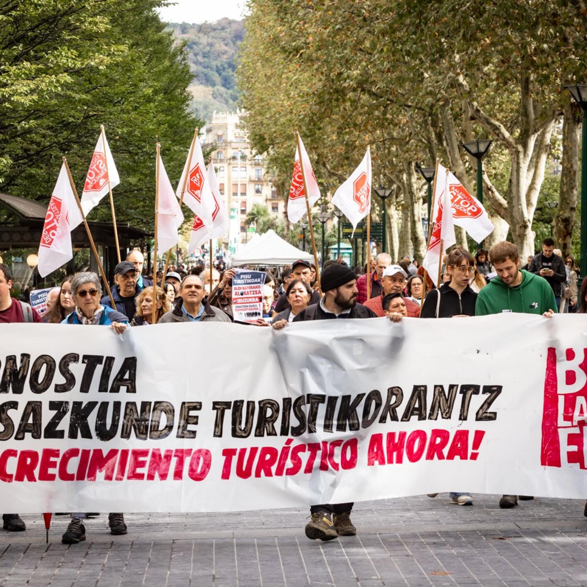 Mani turistificacion donostia