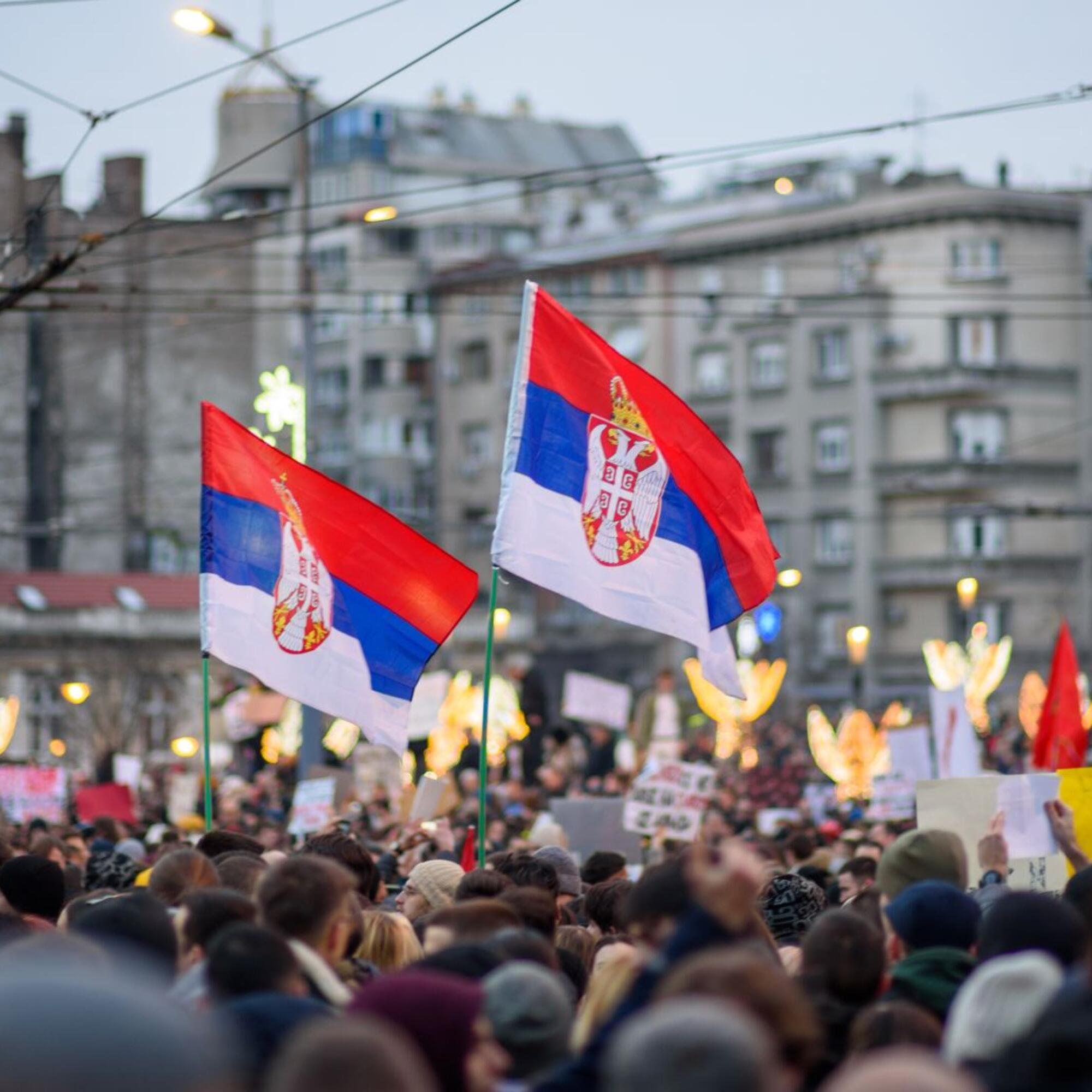 Protesta Serbia