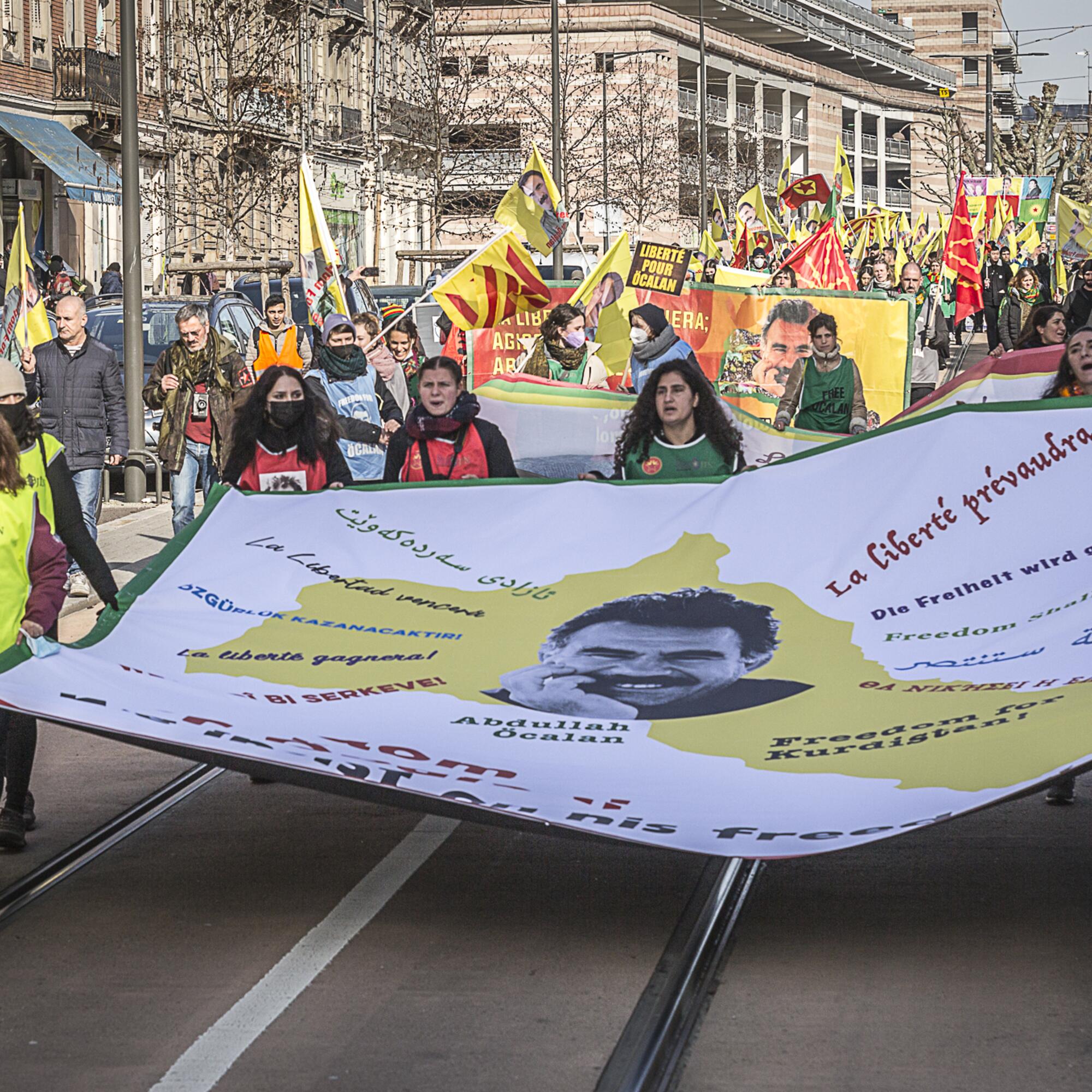 Marcha por la libertad de Öcalan - 1