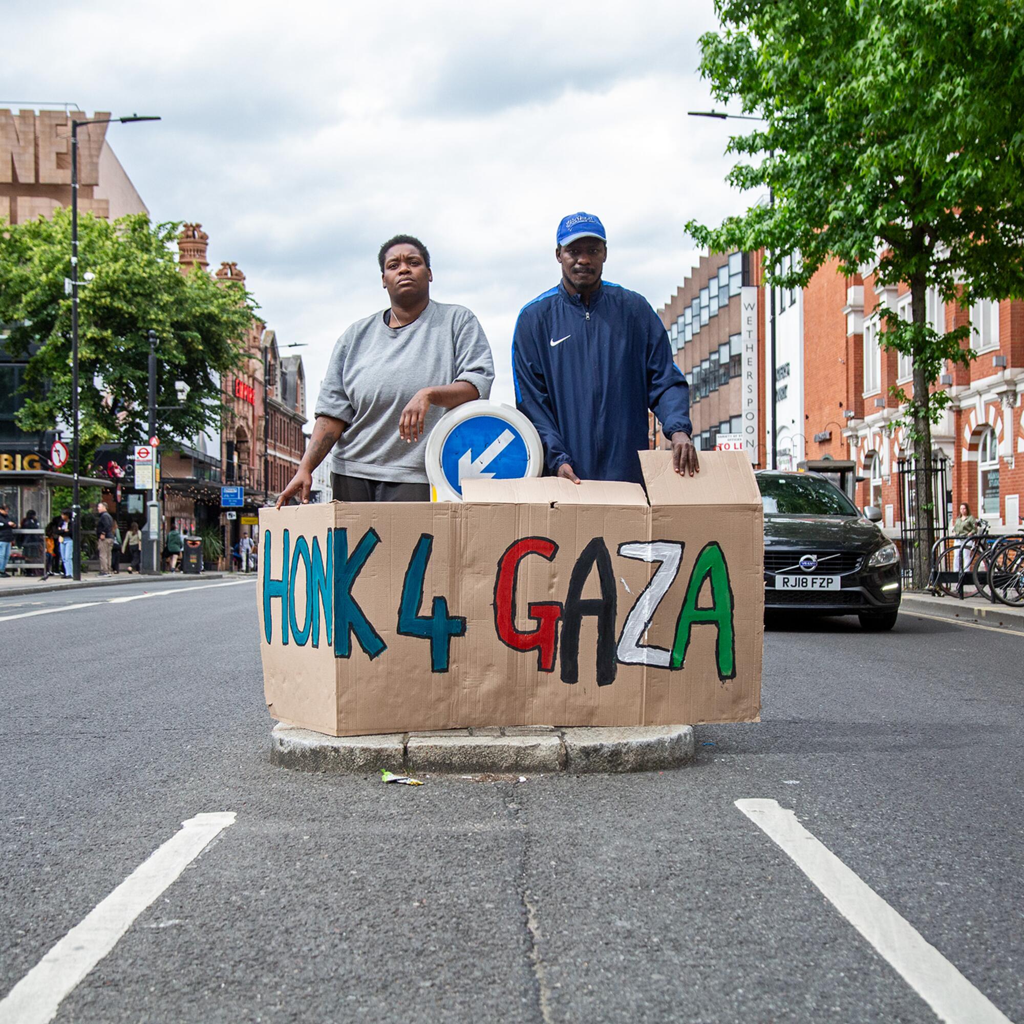 Acampada Palestina Hackney en Londres 18