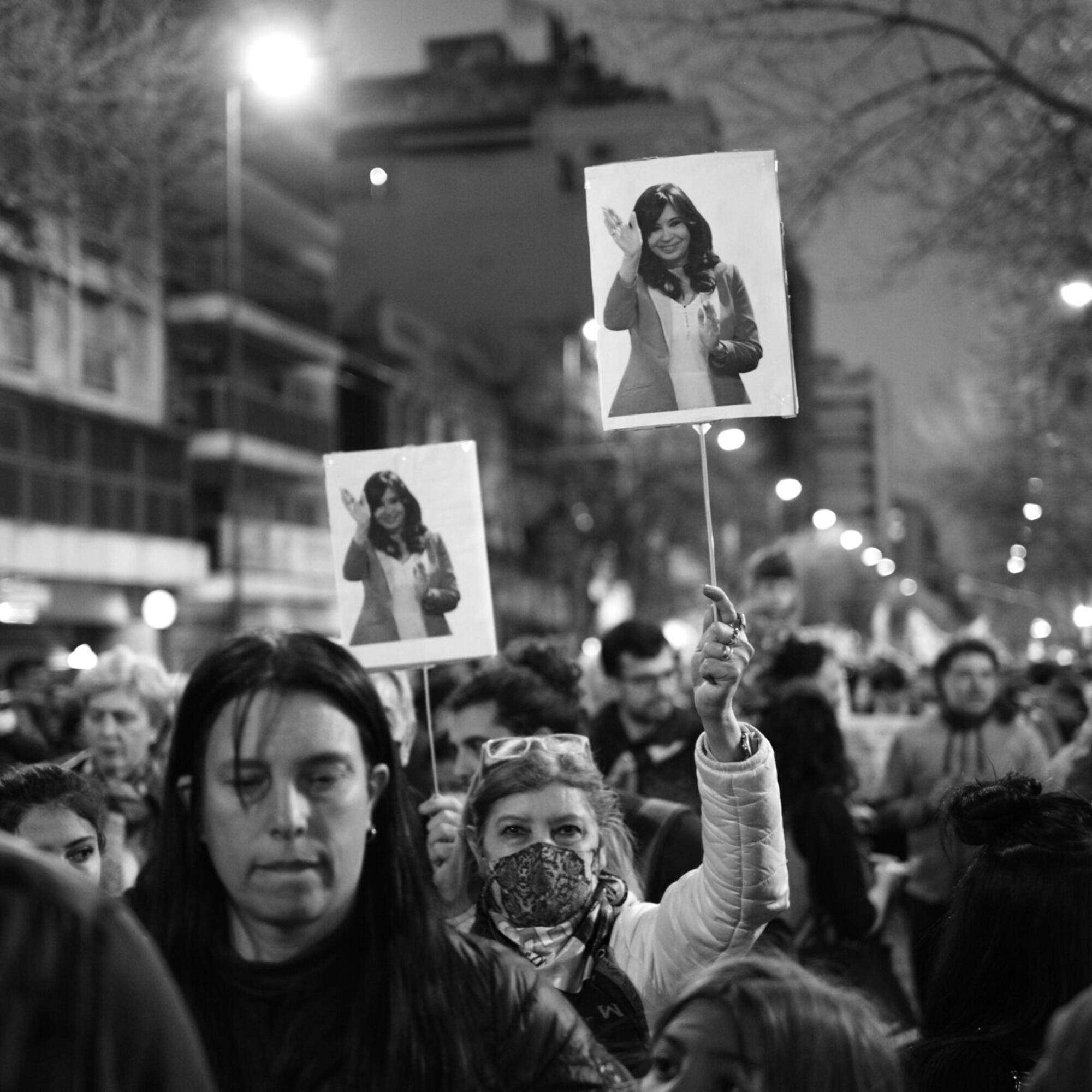 Marcha de apoyo a Cristina Fernández de Kirchner