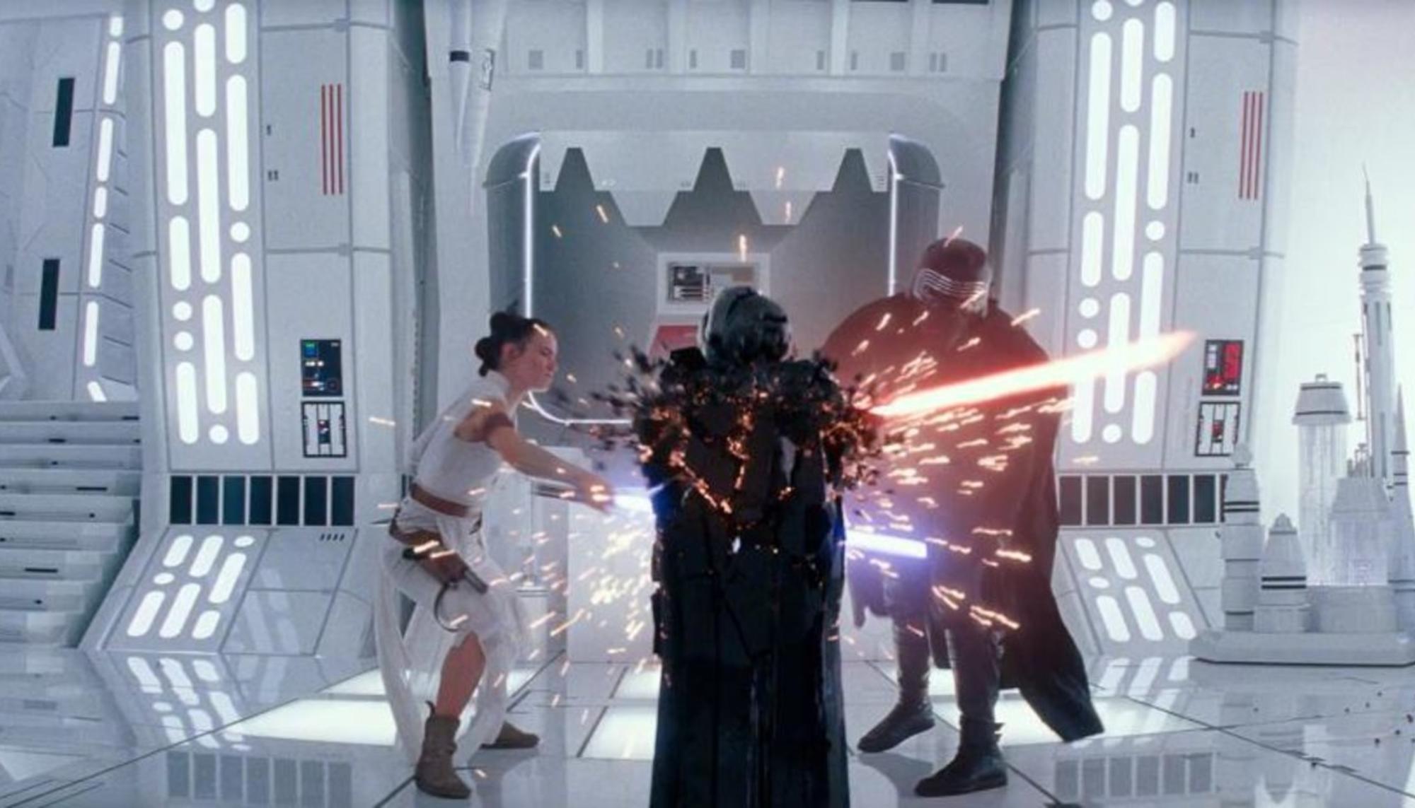 Escena de El Ascenso de Skywalker, IX parte de la saga Star Wars