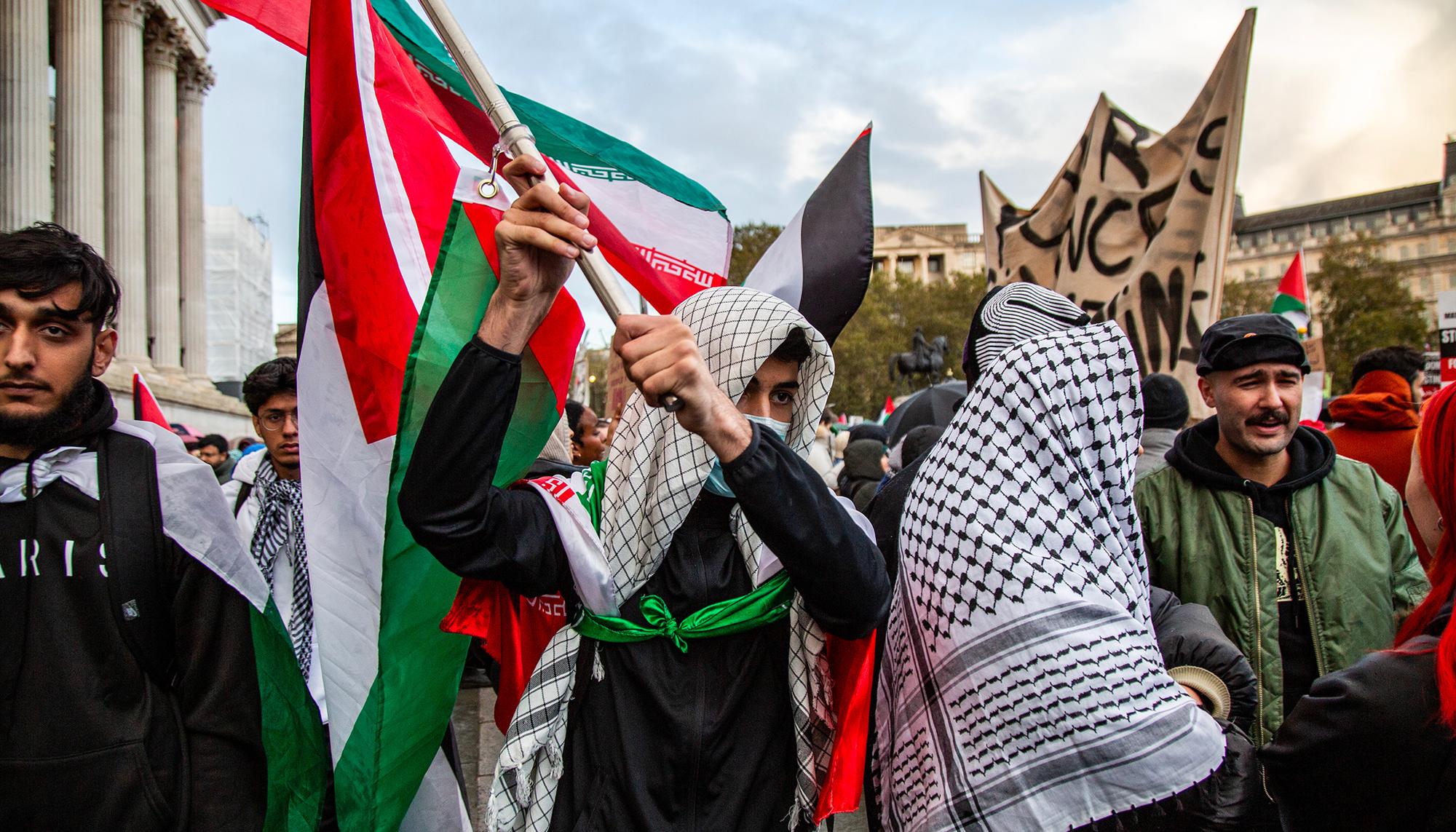 Manifestación Palestina en Londres 4 noviembre 2023 10