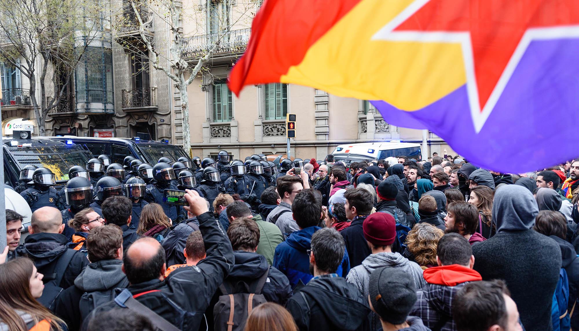 Tensión detención Puigdemont 2