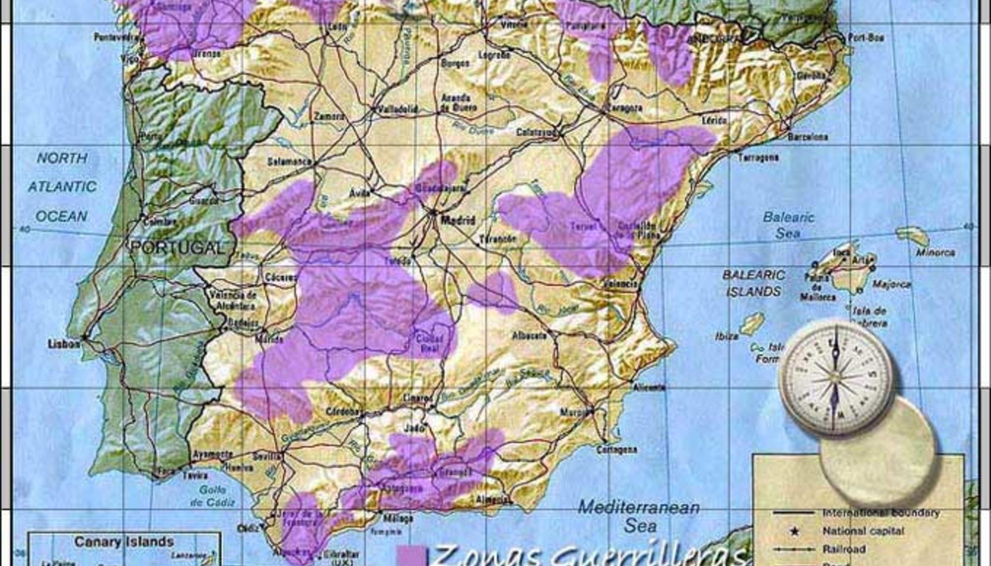 Mapa guerrillero