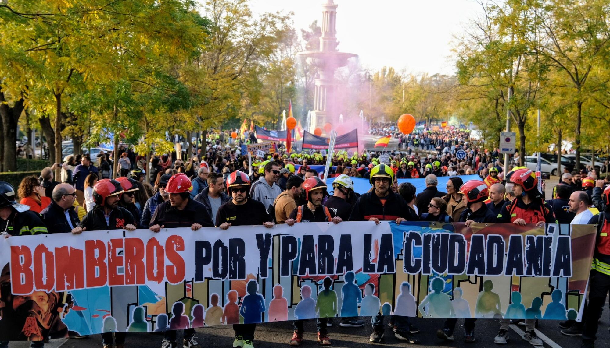 Manifestación Bomberos 30N - 10