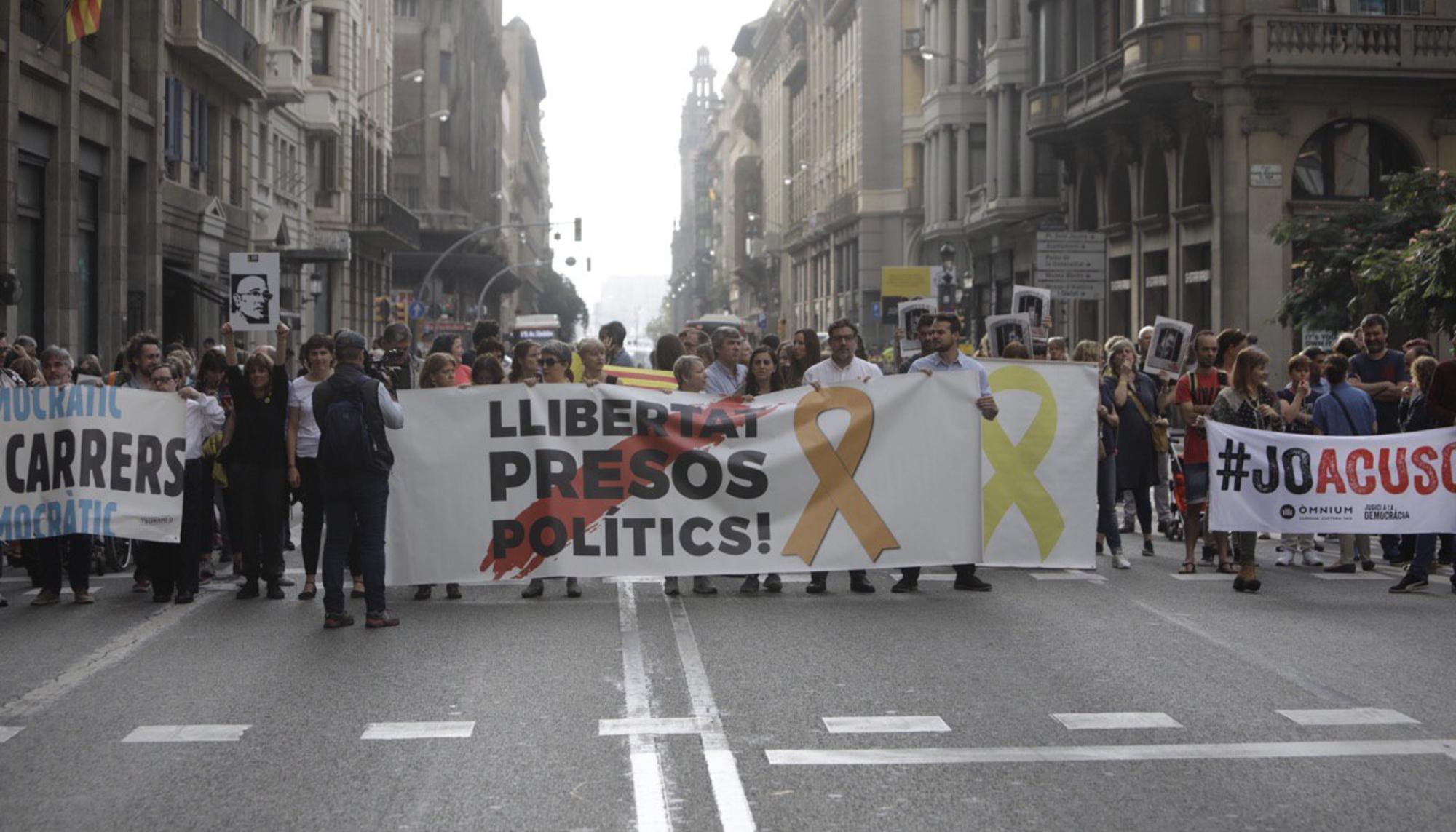 Manifestacion Barcelona Proces