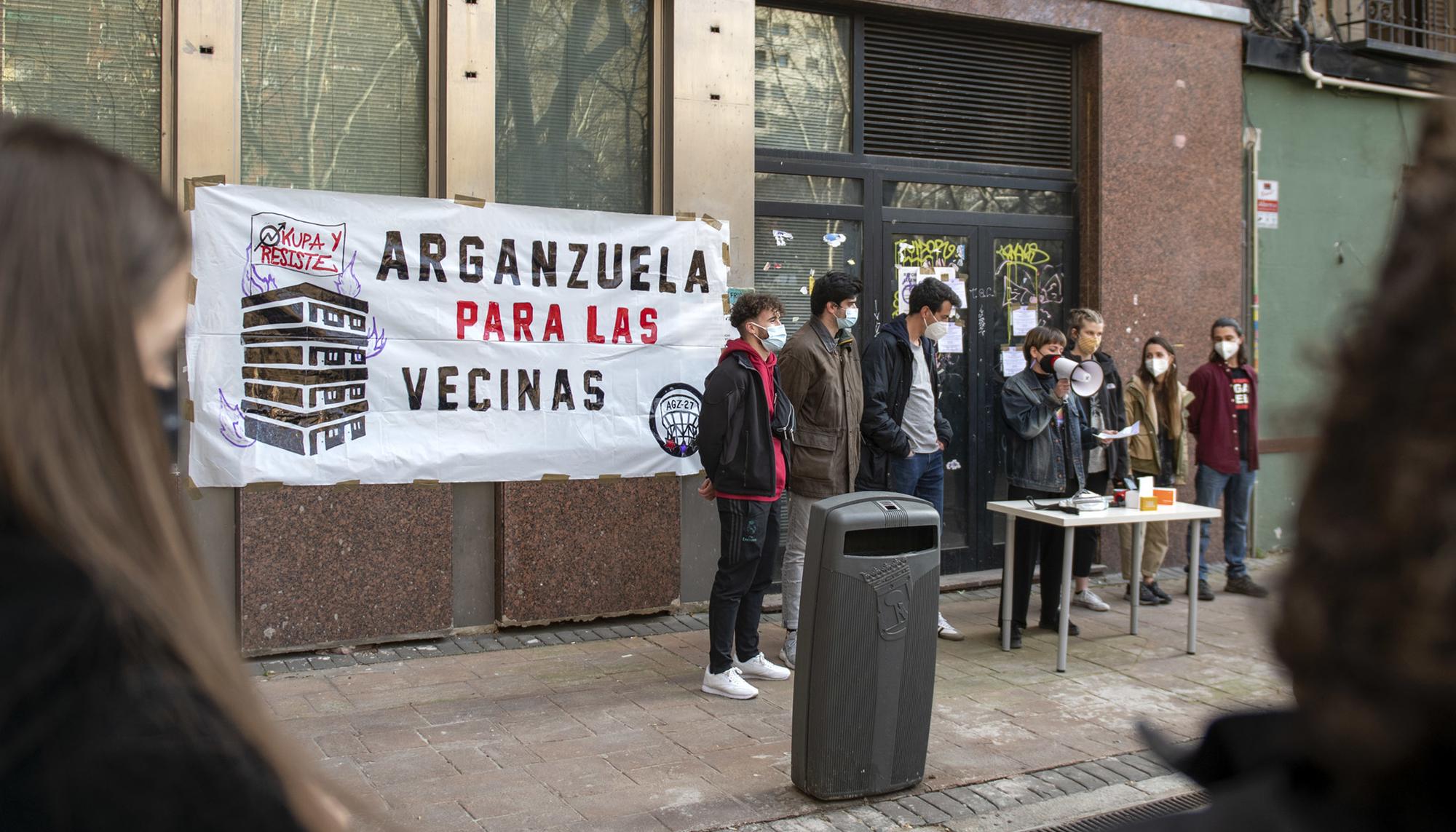 Okupacion en Arganzuela - 2