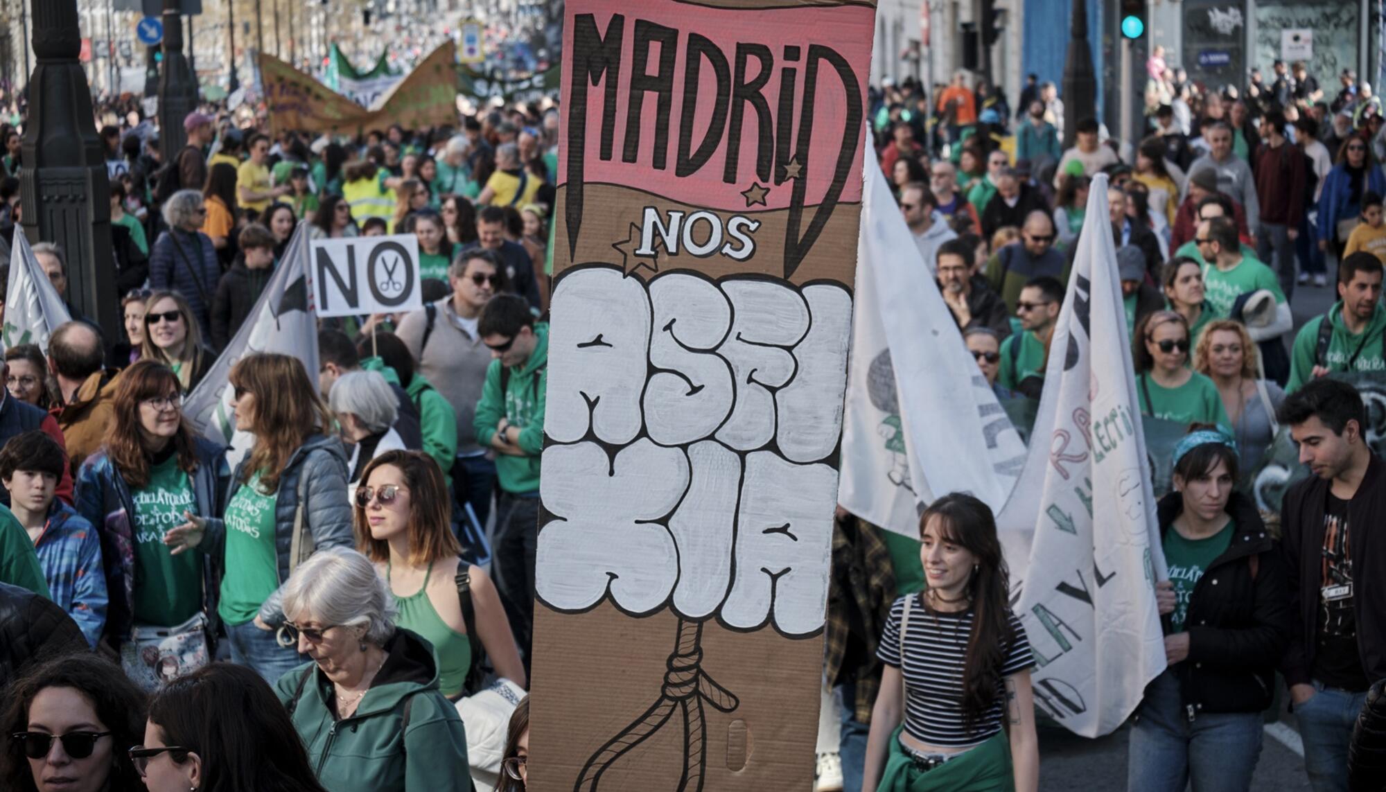 Manifestación Educación Pública Madrid 23 Febrero 2025 - 4