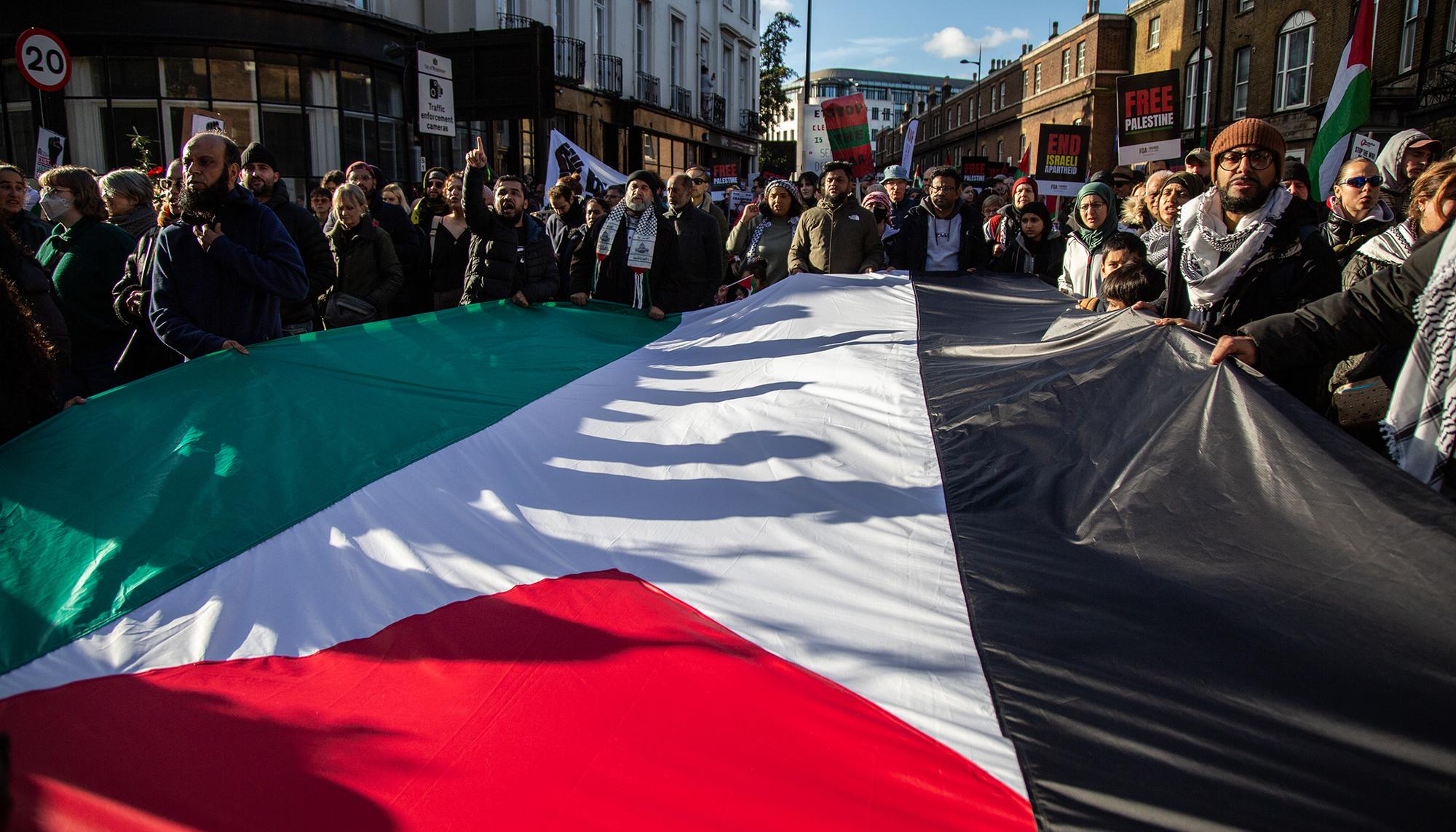 Manifestación Londres Palestina 11 noviembre 2023 01