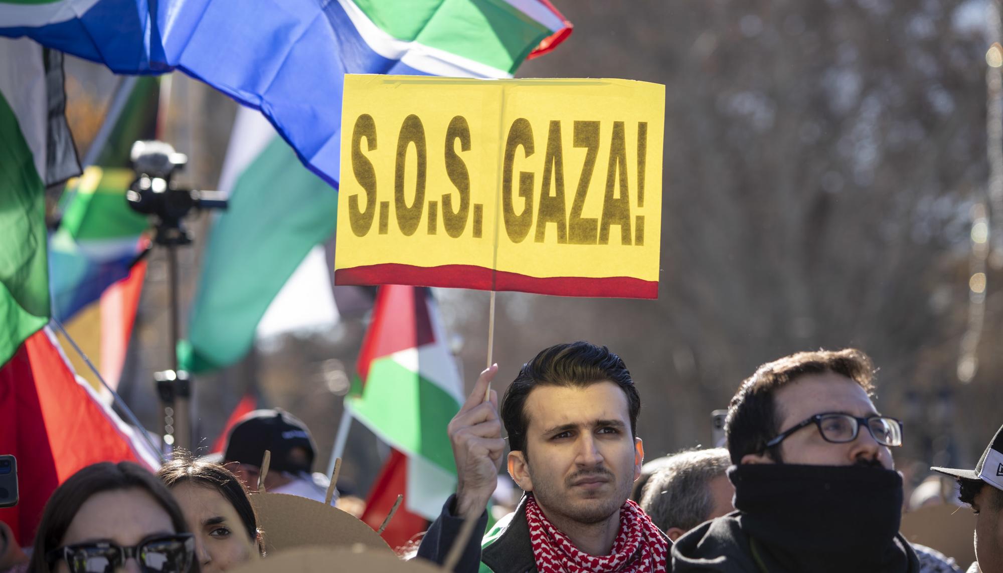 Más de 50.000 personas en Madrid contra el genocidio en Gaza y en apoyo al pueblo palestino - 21