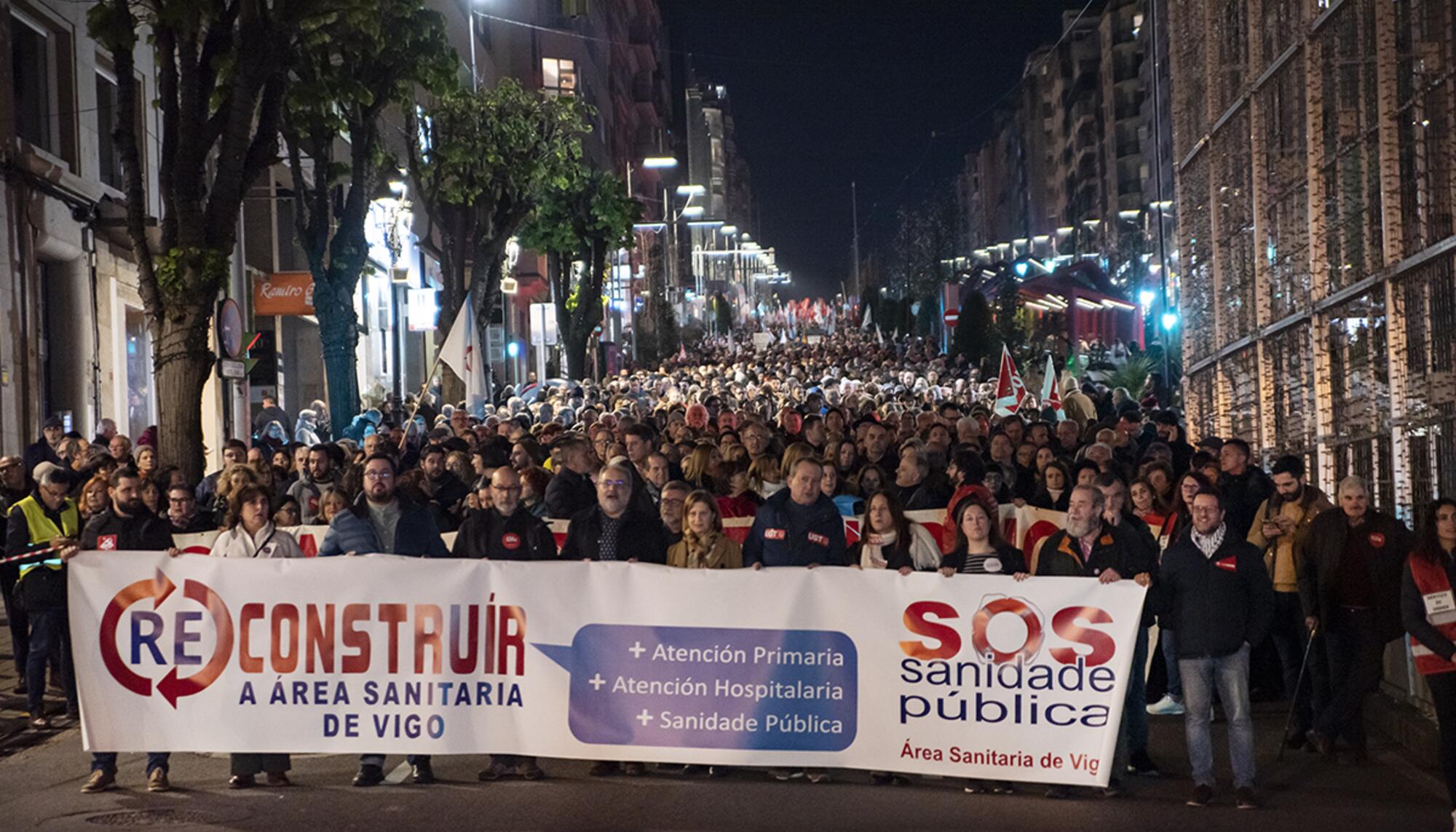 Manifestación Vigo Sanidade - 1