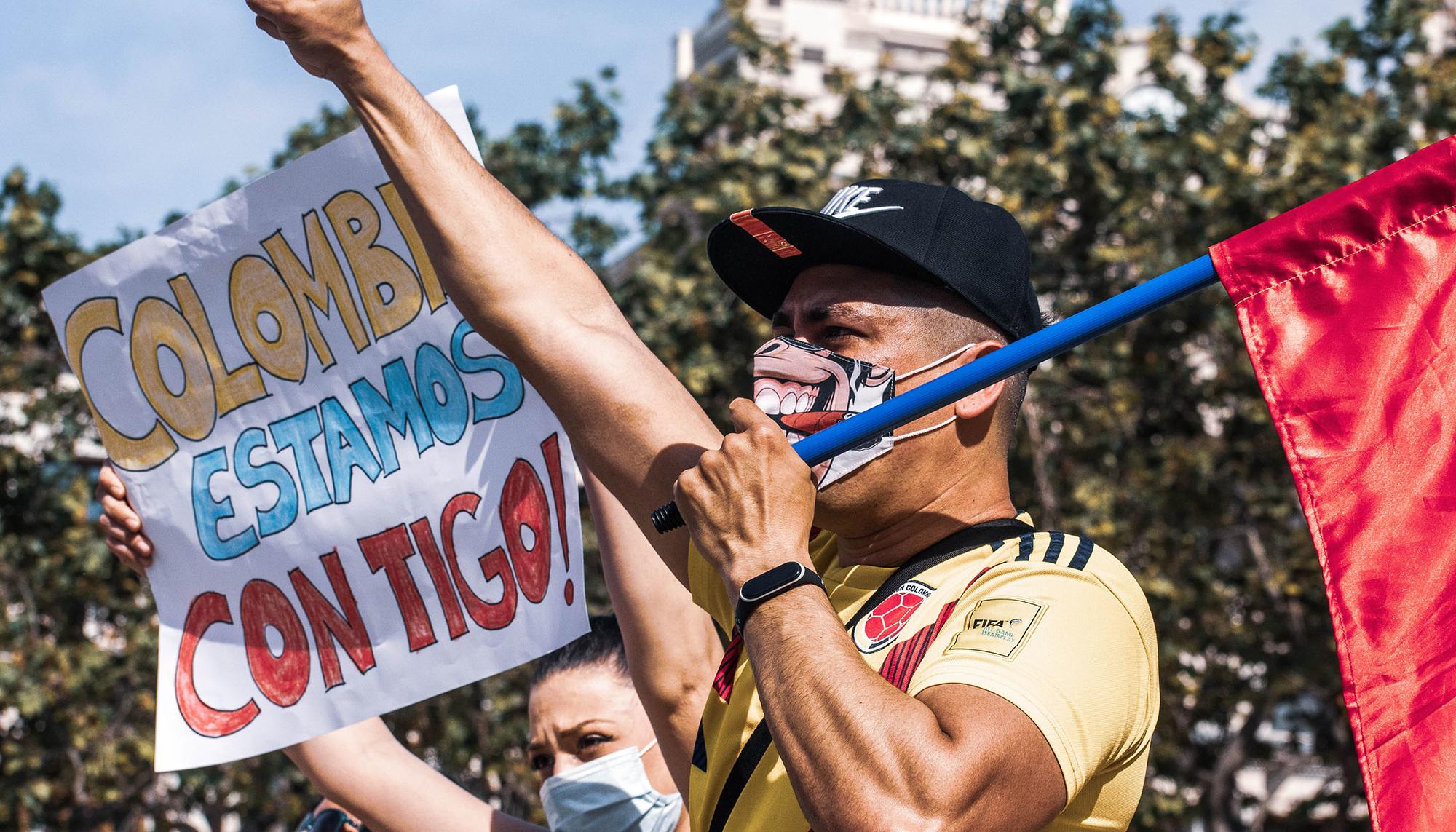 Manifestaciones en defensa del pueblo de Colombia - 5