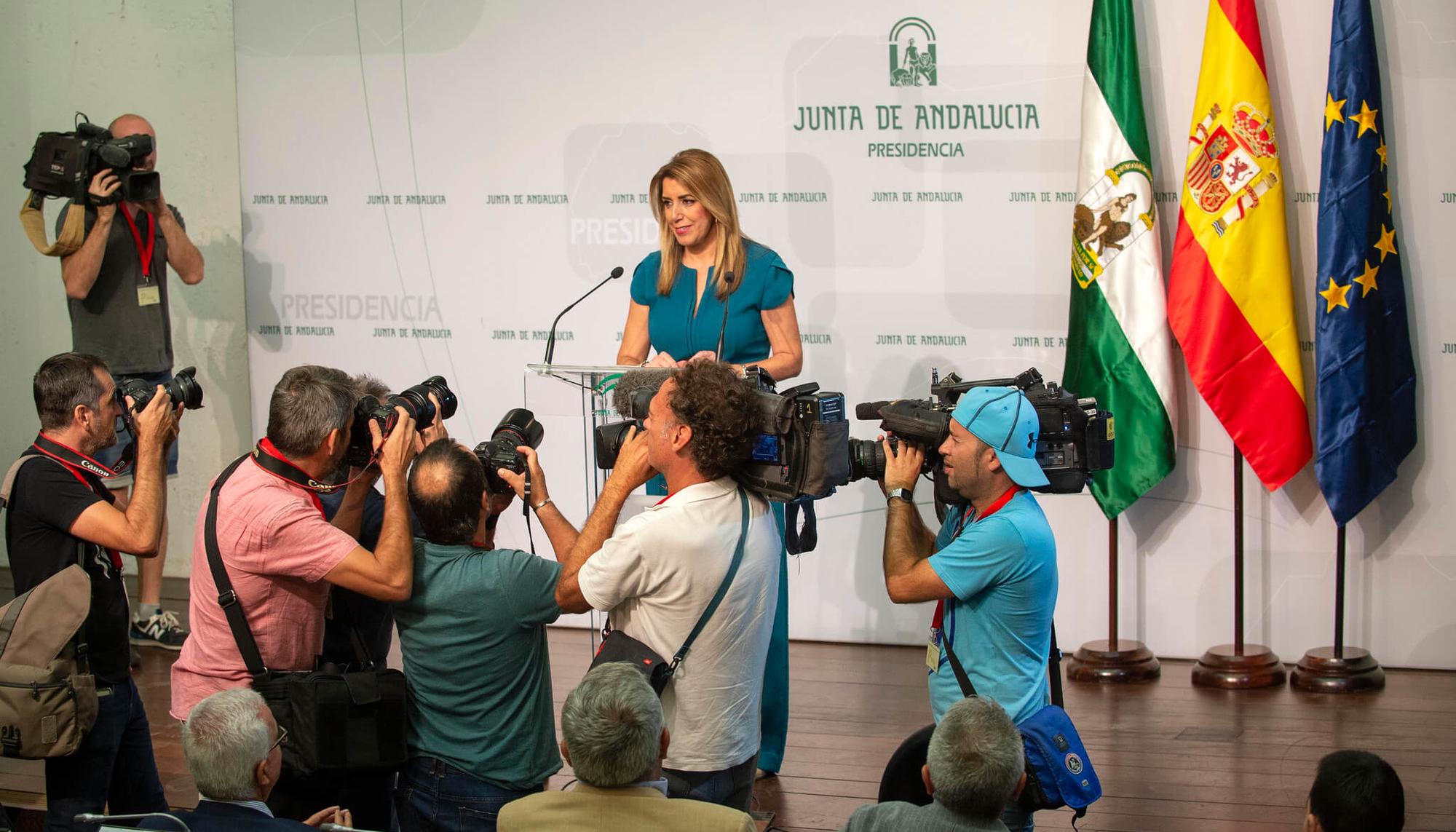 Susana Díaz convoca elecciones