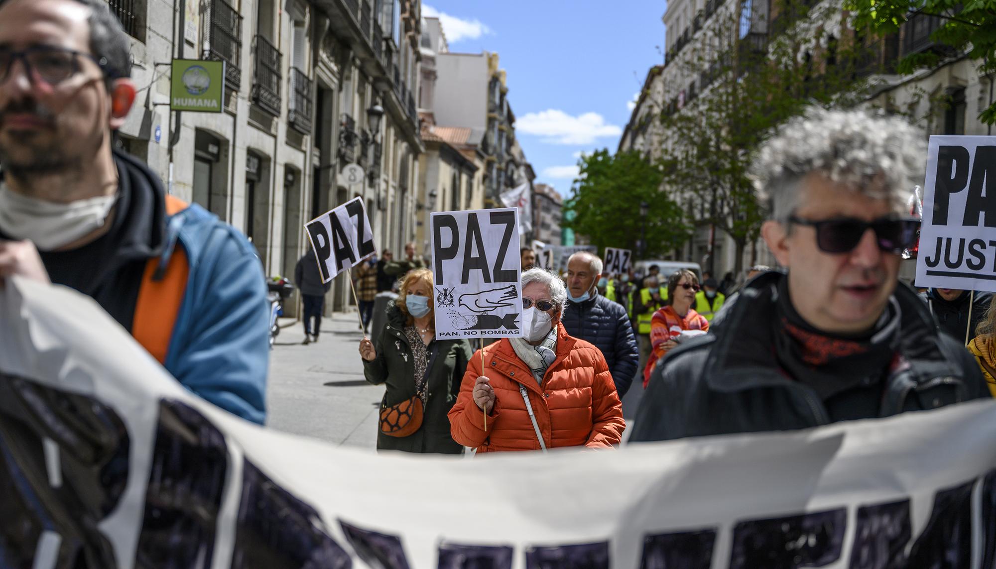 Manifestación Asamblea Popular contra la Guerra de Madrid - 3