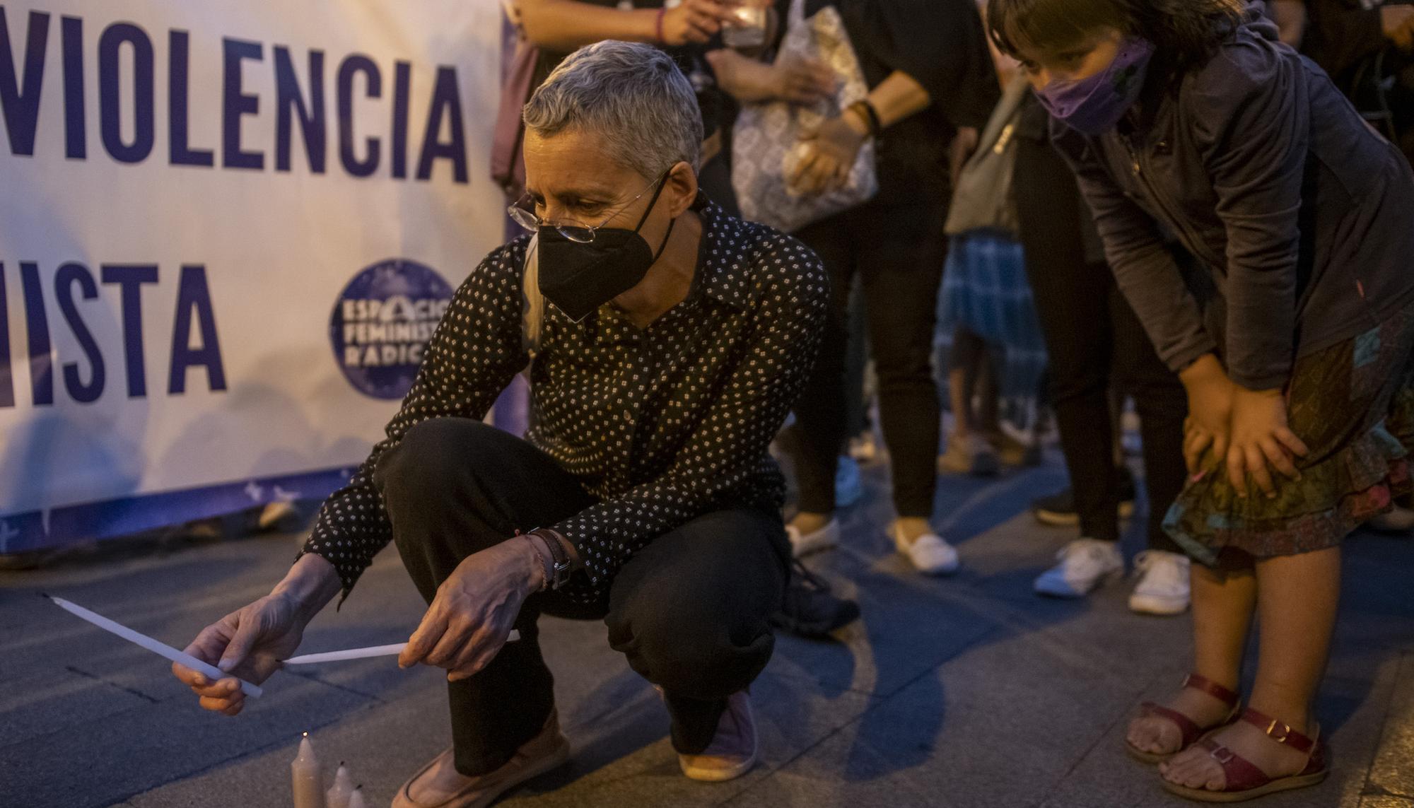 Concentración feminista en Madrid en protesta por los  asesinatos machistas - 3