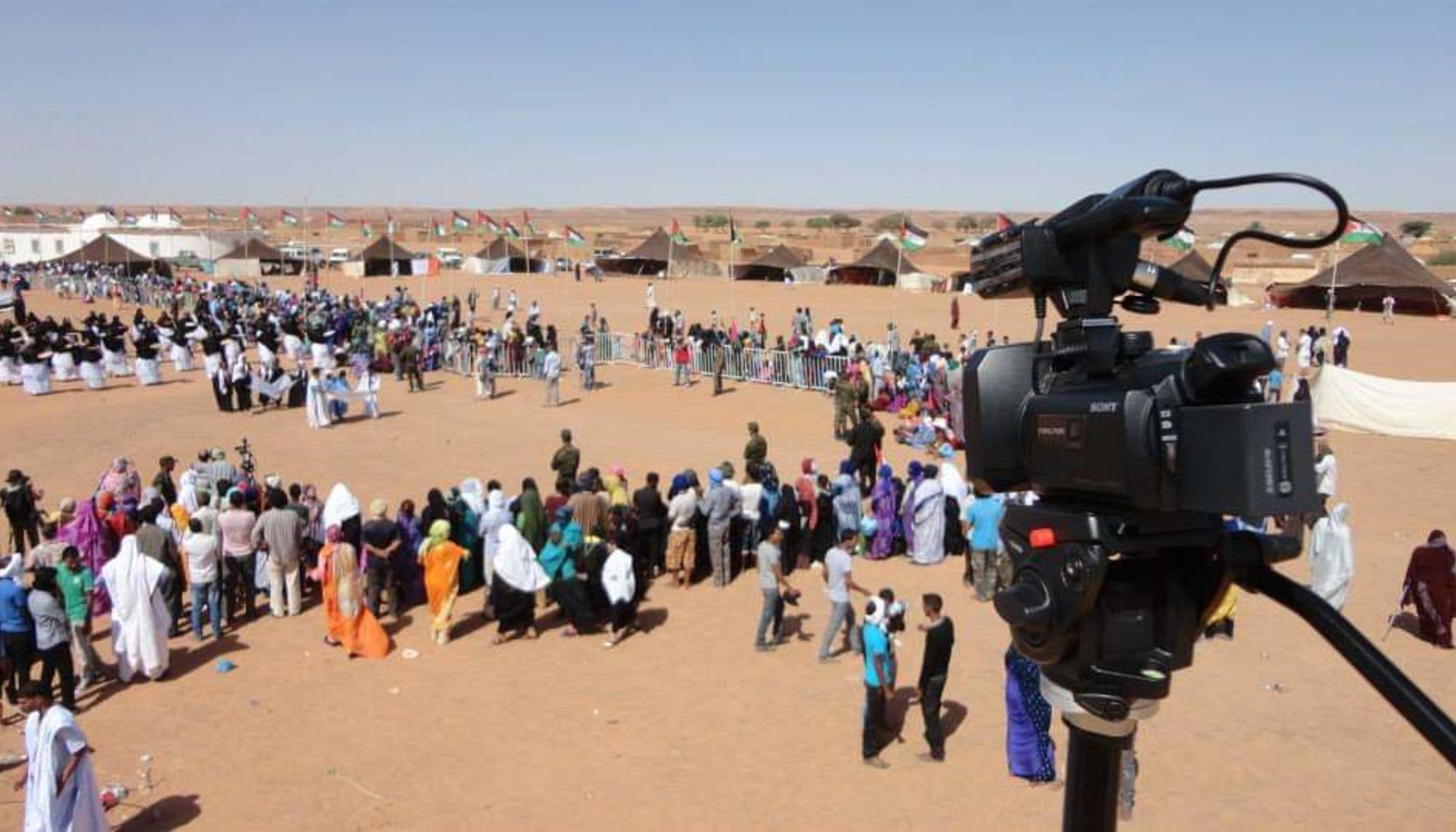 Grabación del documental ‘La vida en espera’ en el Sáhara Occidental