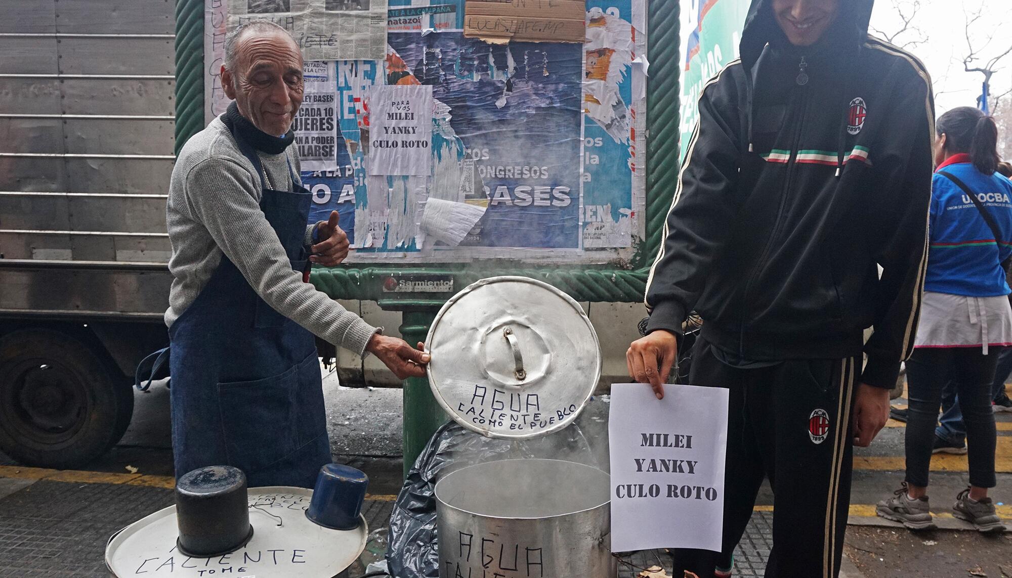 Protesta Milei Buenos Aires - 7