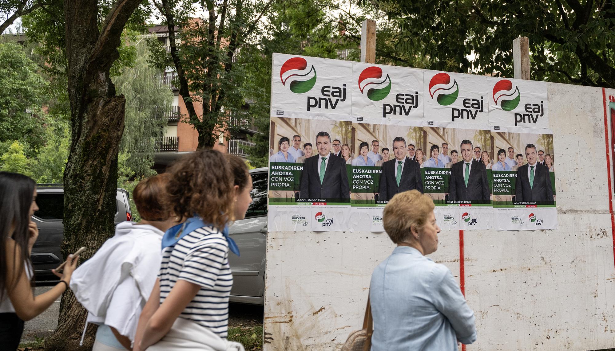 Propganda electoral PNV