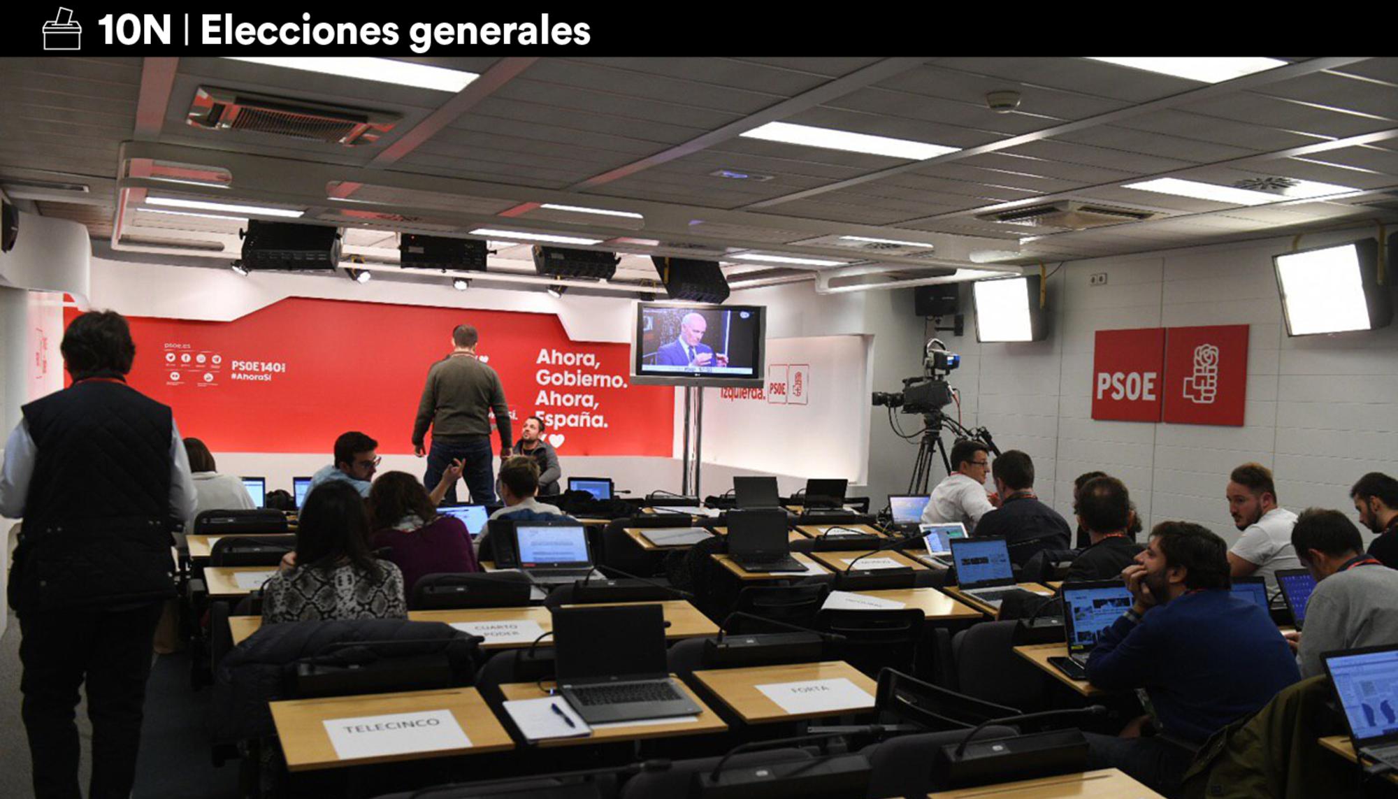 10N barra especial FOTO PSOE