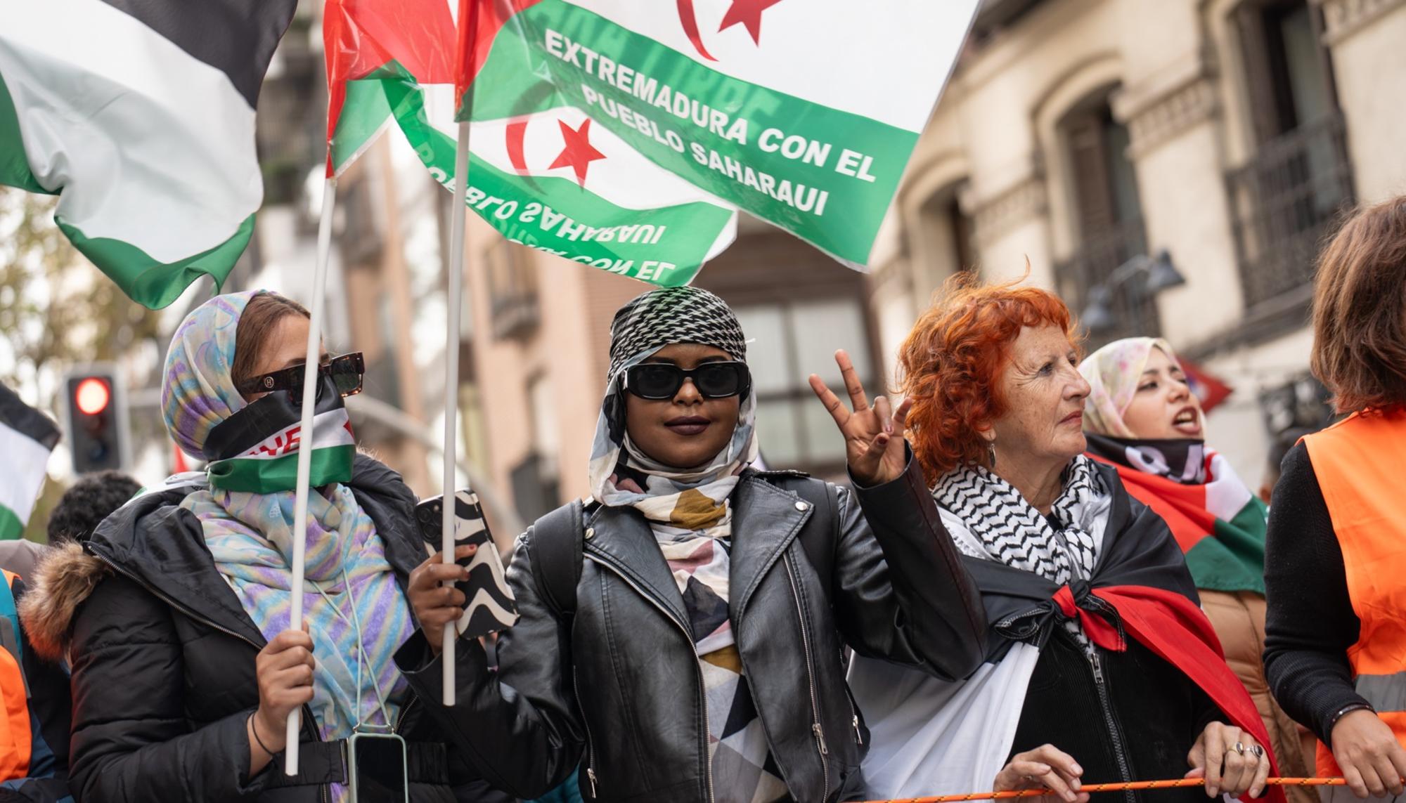 Manifestacion Sahara Occidental - 5