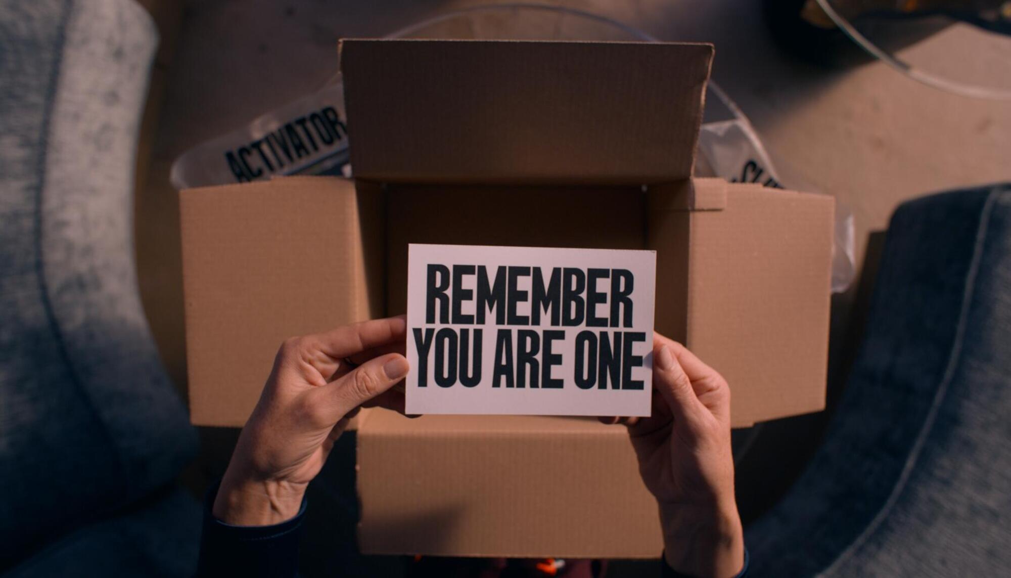 Remember you are one