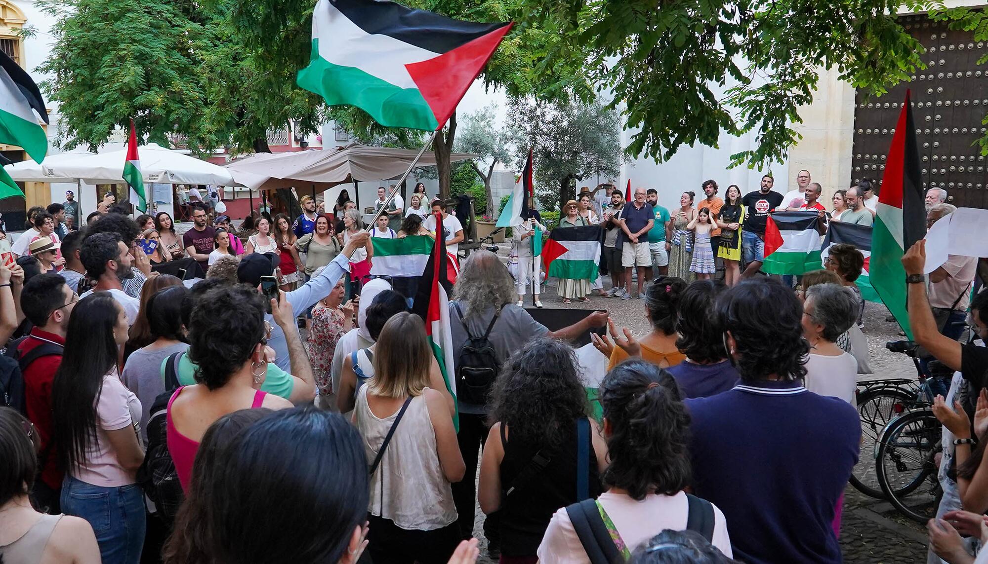 Concentración Palestina Córdoba 2