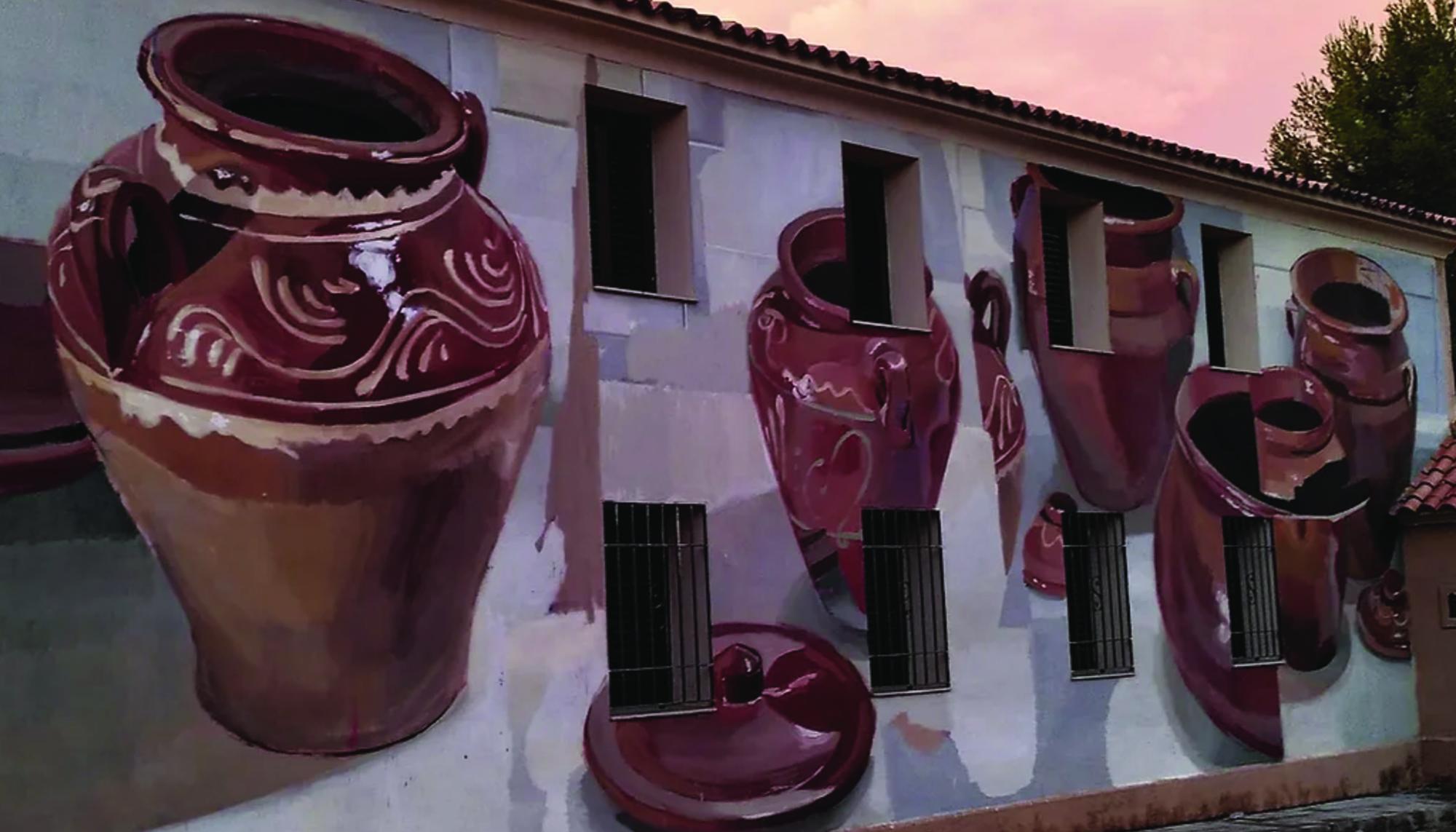 Mural del Festival d'Art Urbà de Fanzara, cASTELLÓ