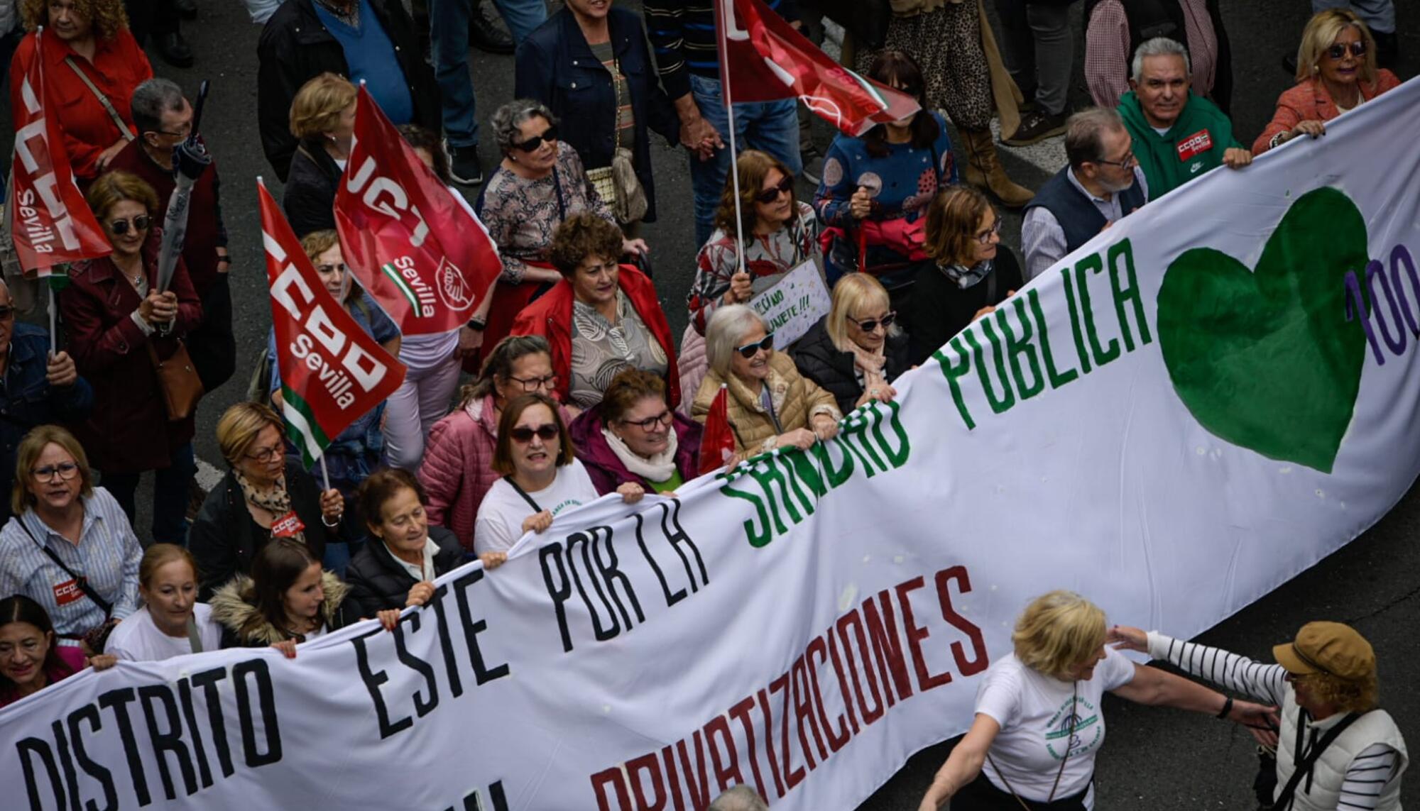 Mani Sanidad Andalucía 17N - 2