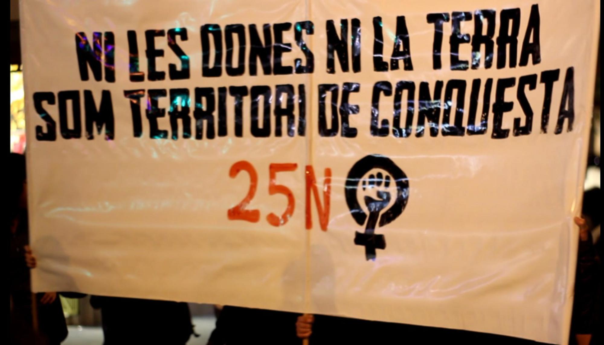 Manifestación 25N en Alicante