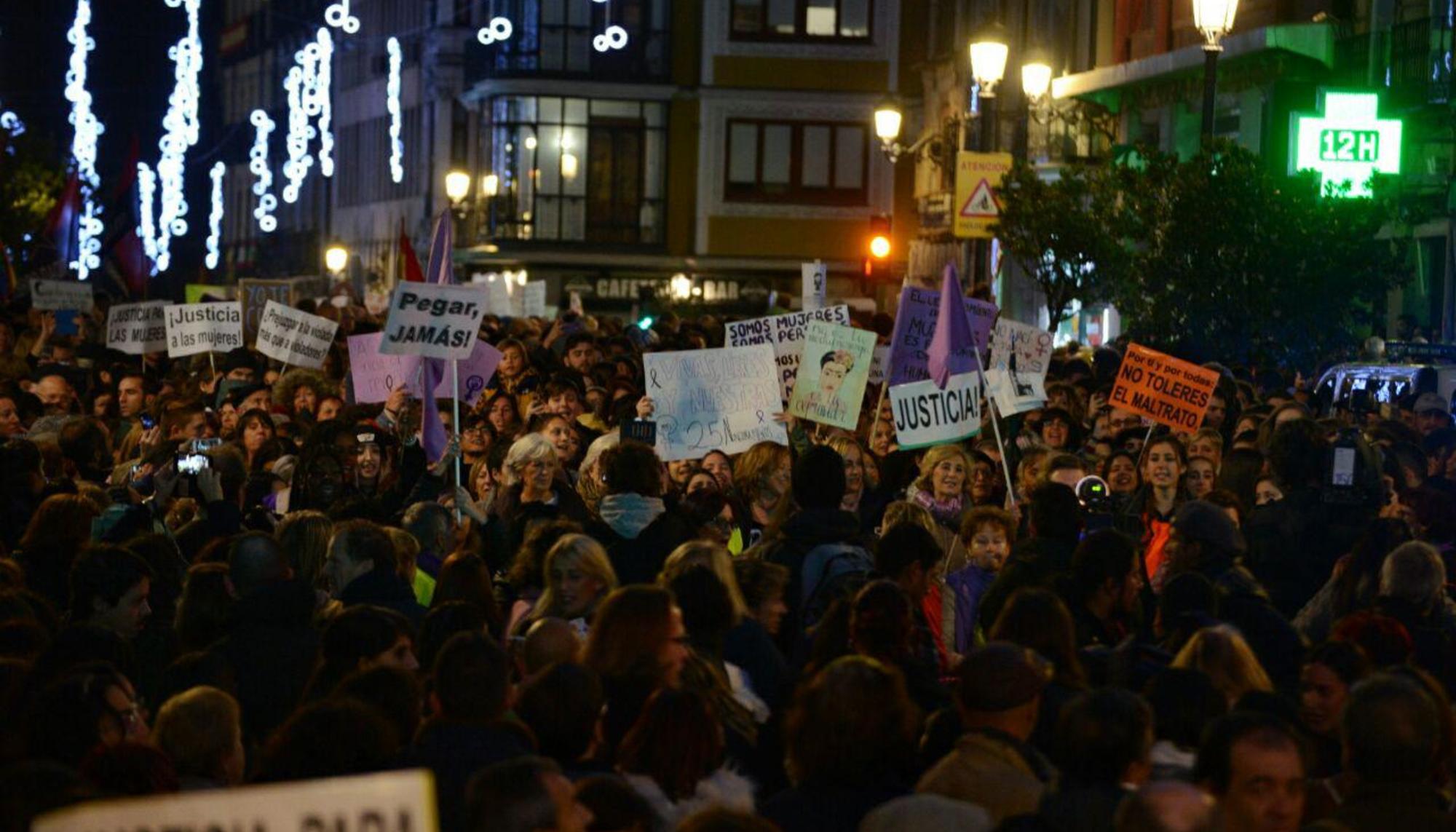 Manifestación del Día contra la violencia machista, Madrid 3