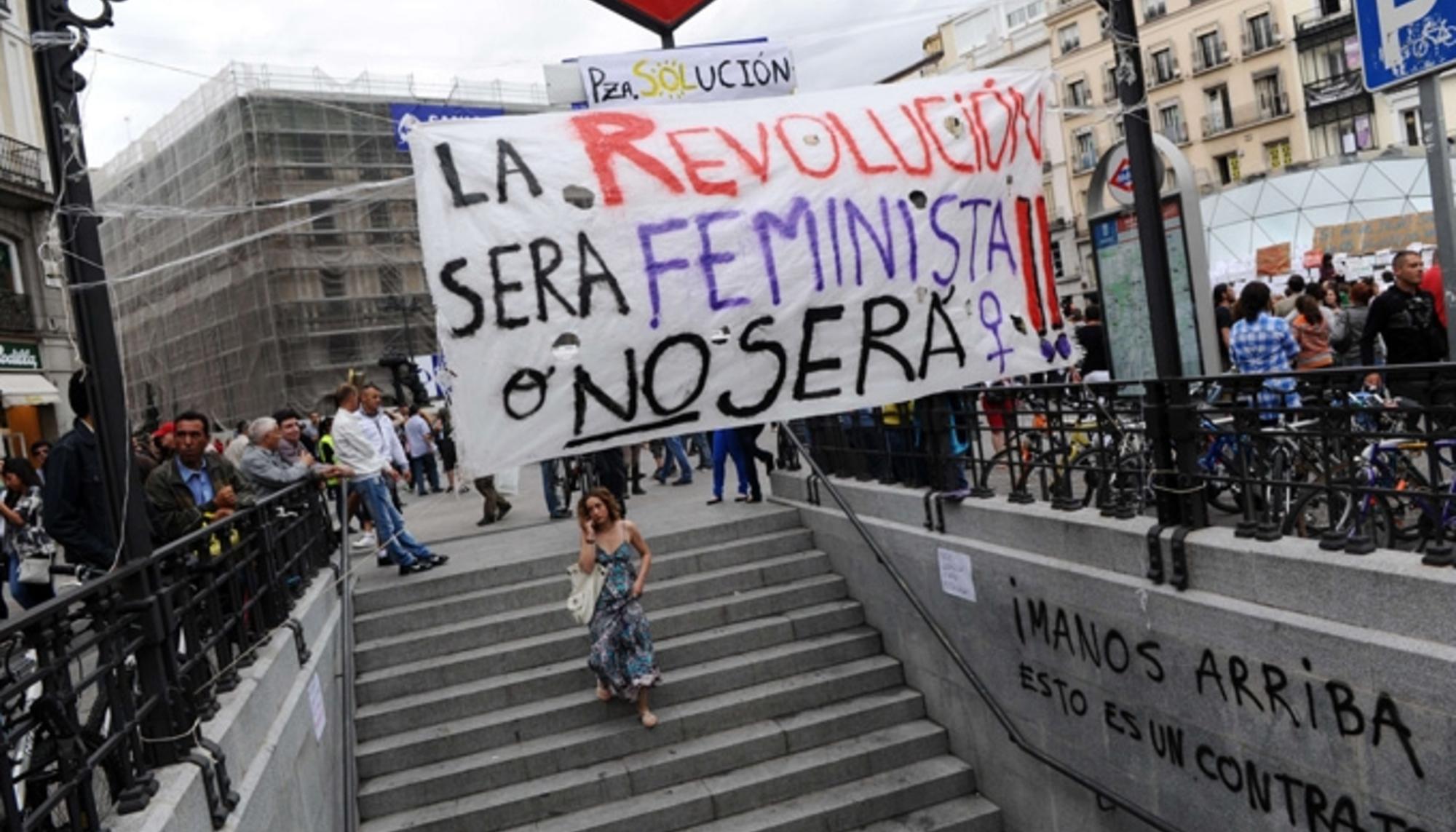 La revolución será feminista o no será. 15M en Sol