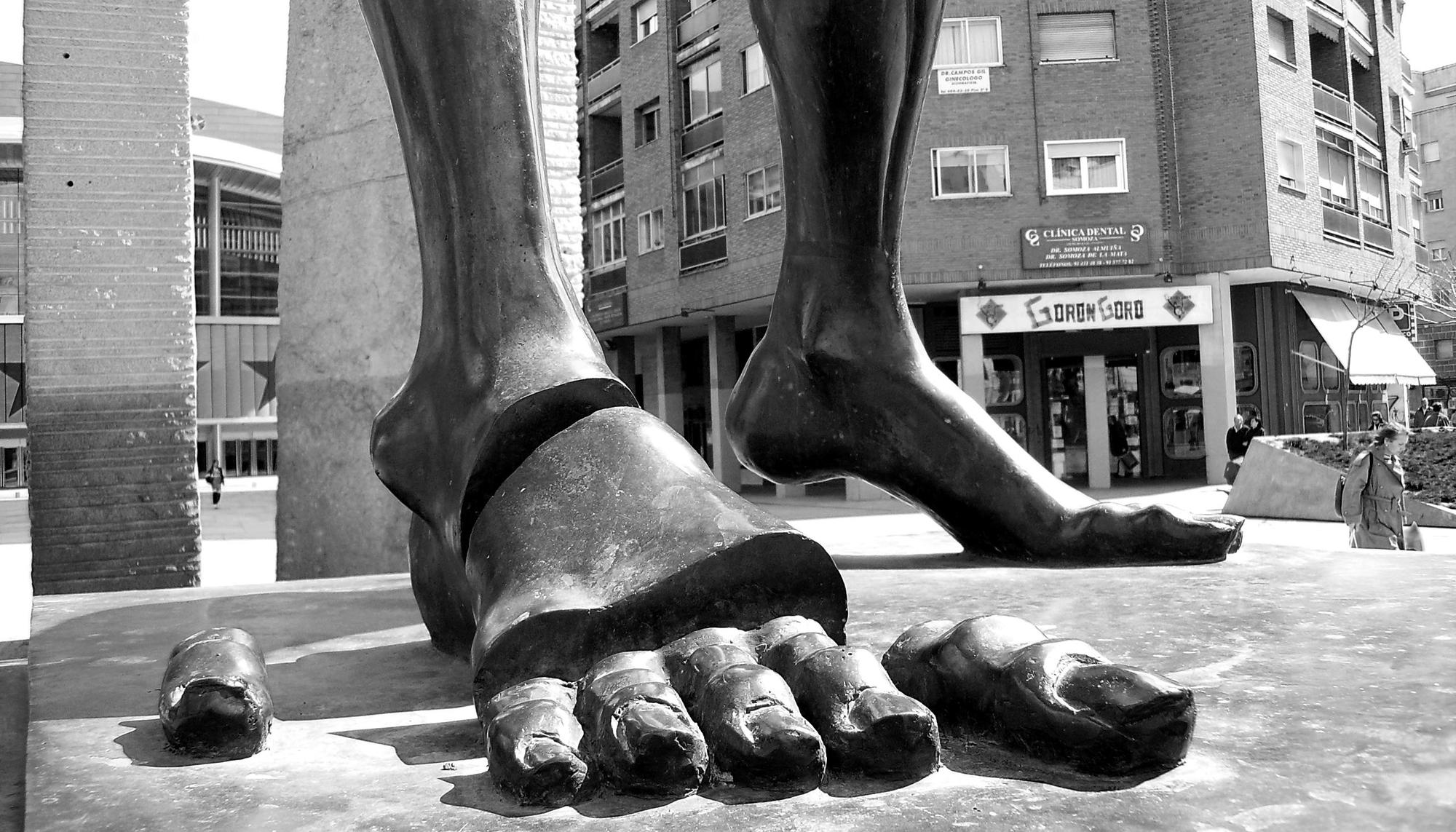 Plaza de Dalí, en Madrid