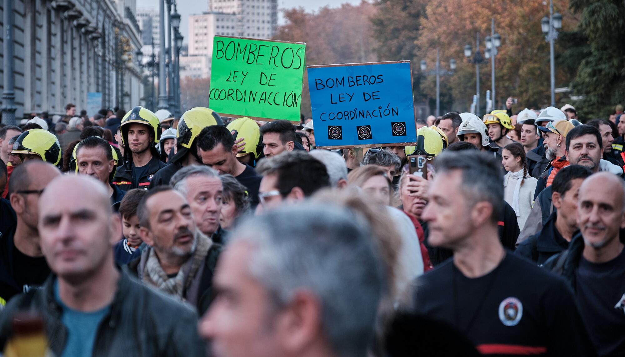 Manifestación Bomberos 30N - 5