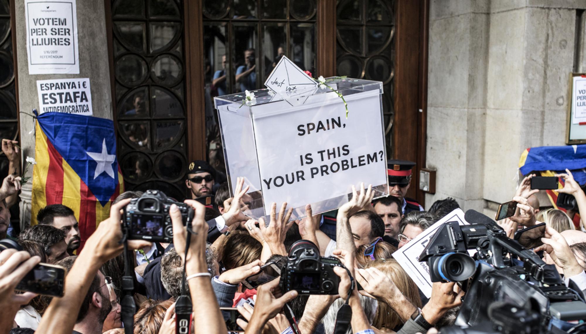 urna referendum barcelona