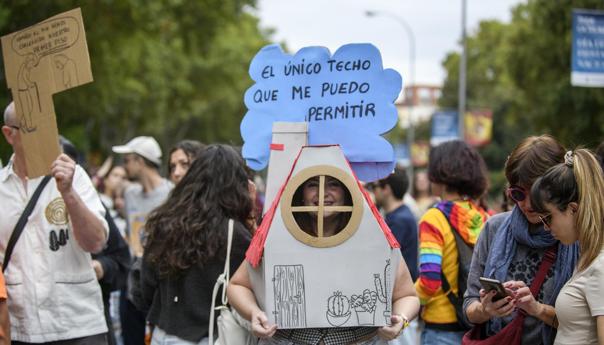 Manifestación vivienda 13O buenas - 15