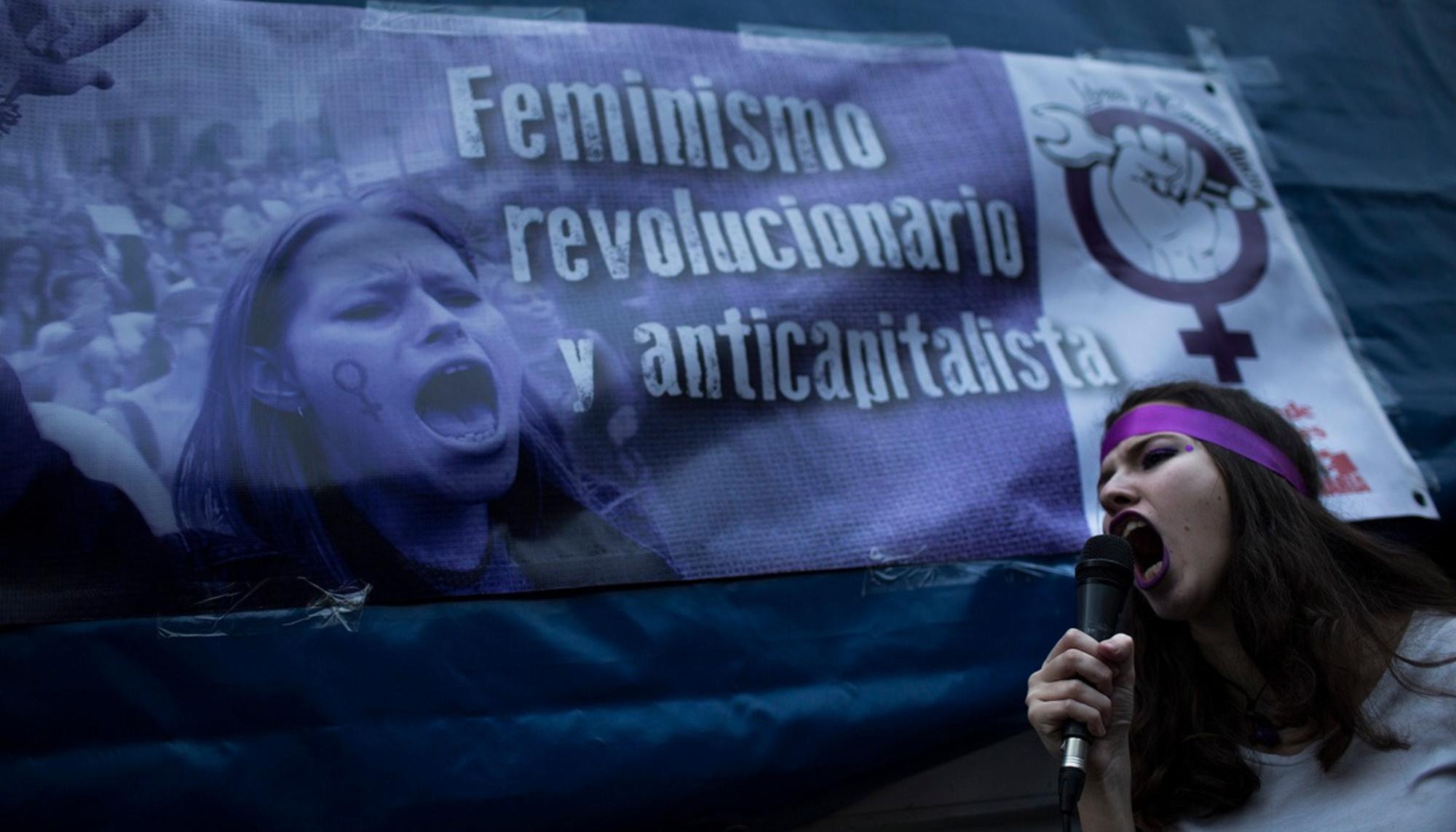 Huelga feminista 8 de Marzo Edu Leon