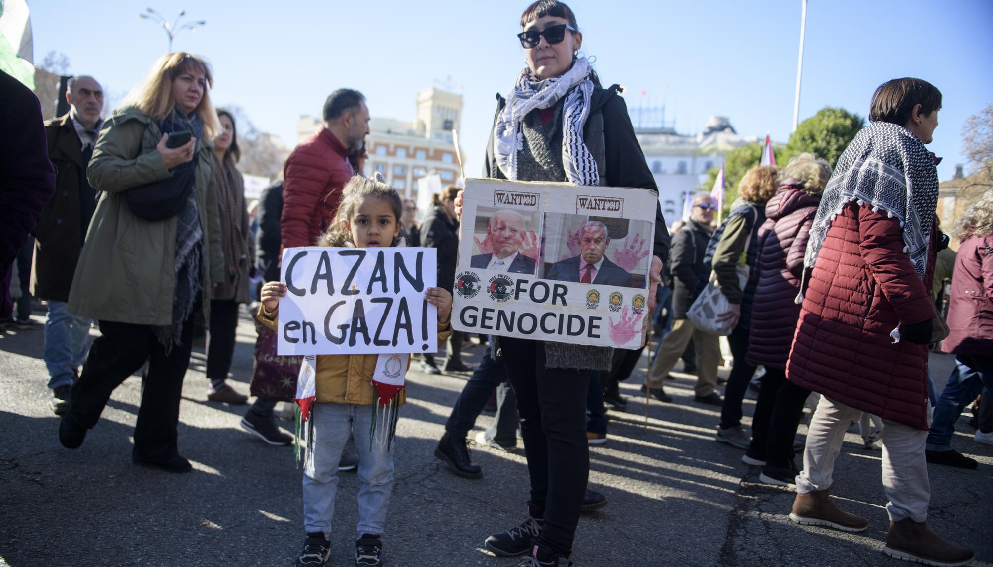 Más de 50.000 personas en Madrid contra el genocidio en Gaza y en apoyo al pueblo palestino - 6