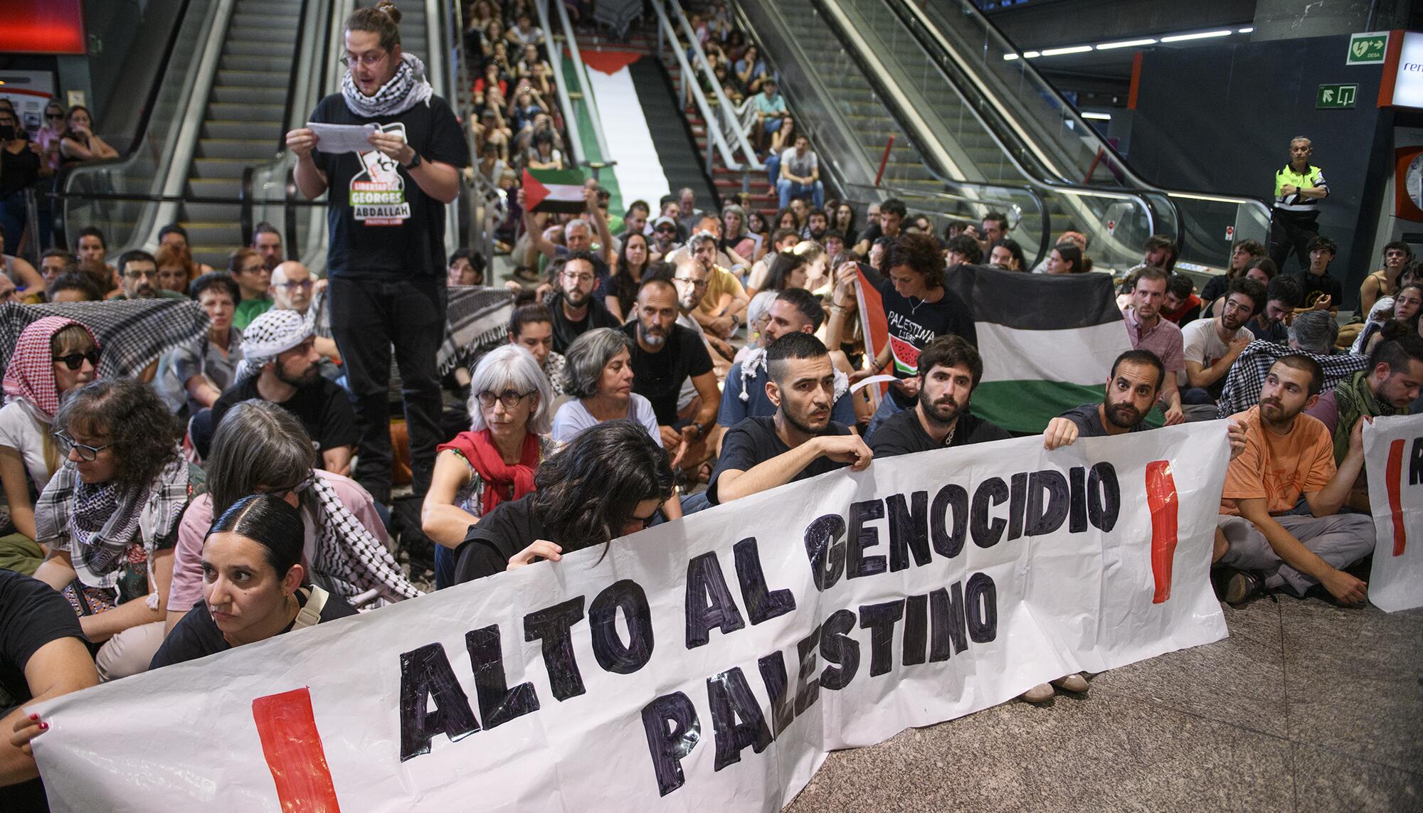 Acción Atocha palestina - 7