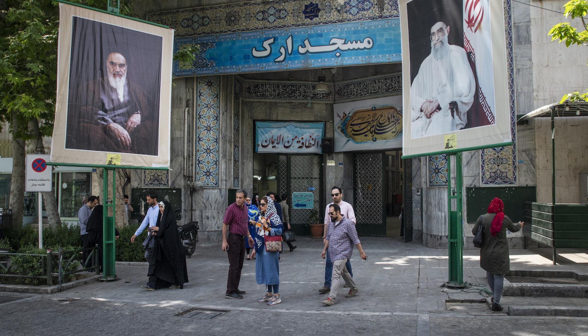 Mezquita en Teherán