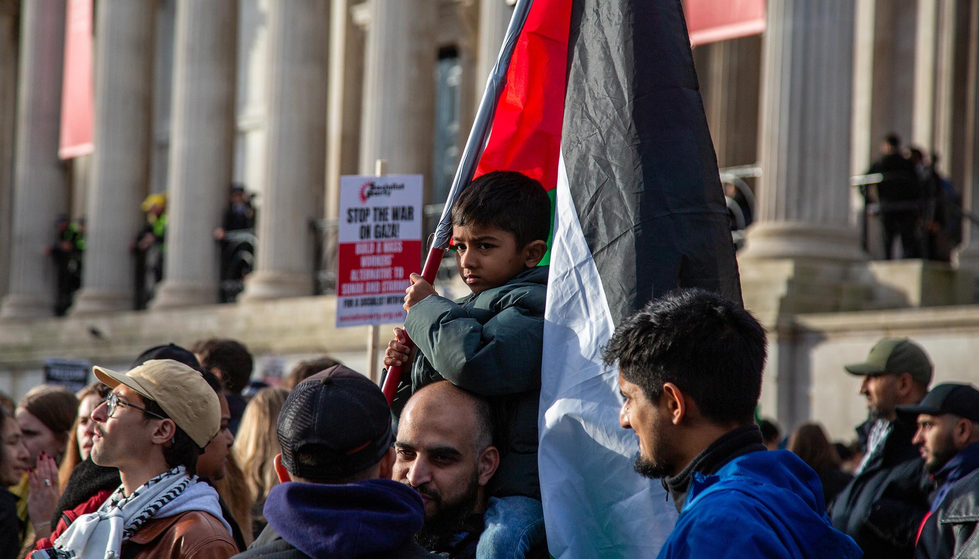 Manifestación Palestina en Londres 4 noviembre 2023 03