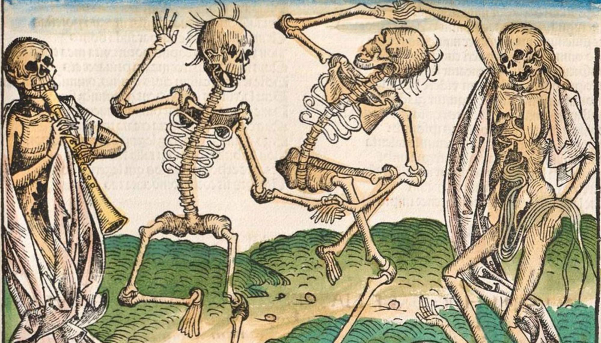 Danza de la muerte. Michael Wolgemut (1493).
